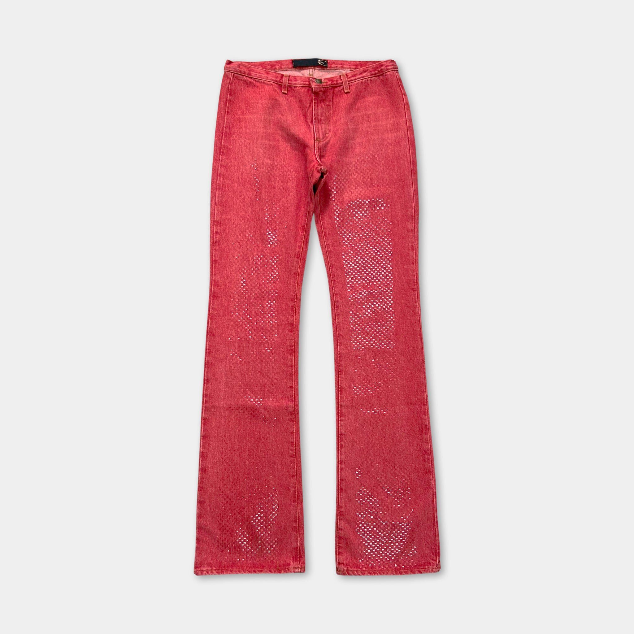 Just Cavalli Just Cavalli 2000s Disco Flared Jeans Size ONE SIZE - 1 Thumbnail
