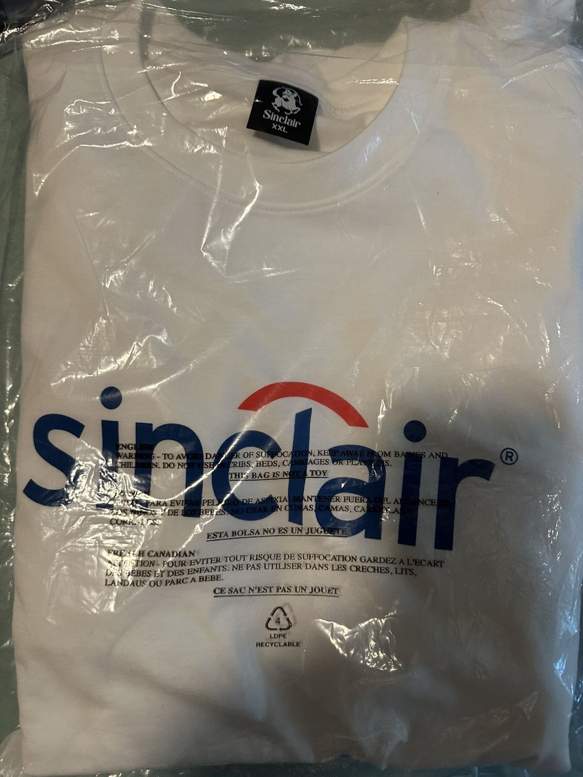Sinclair global capital collection t-shirt new in bag(XXL)