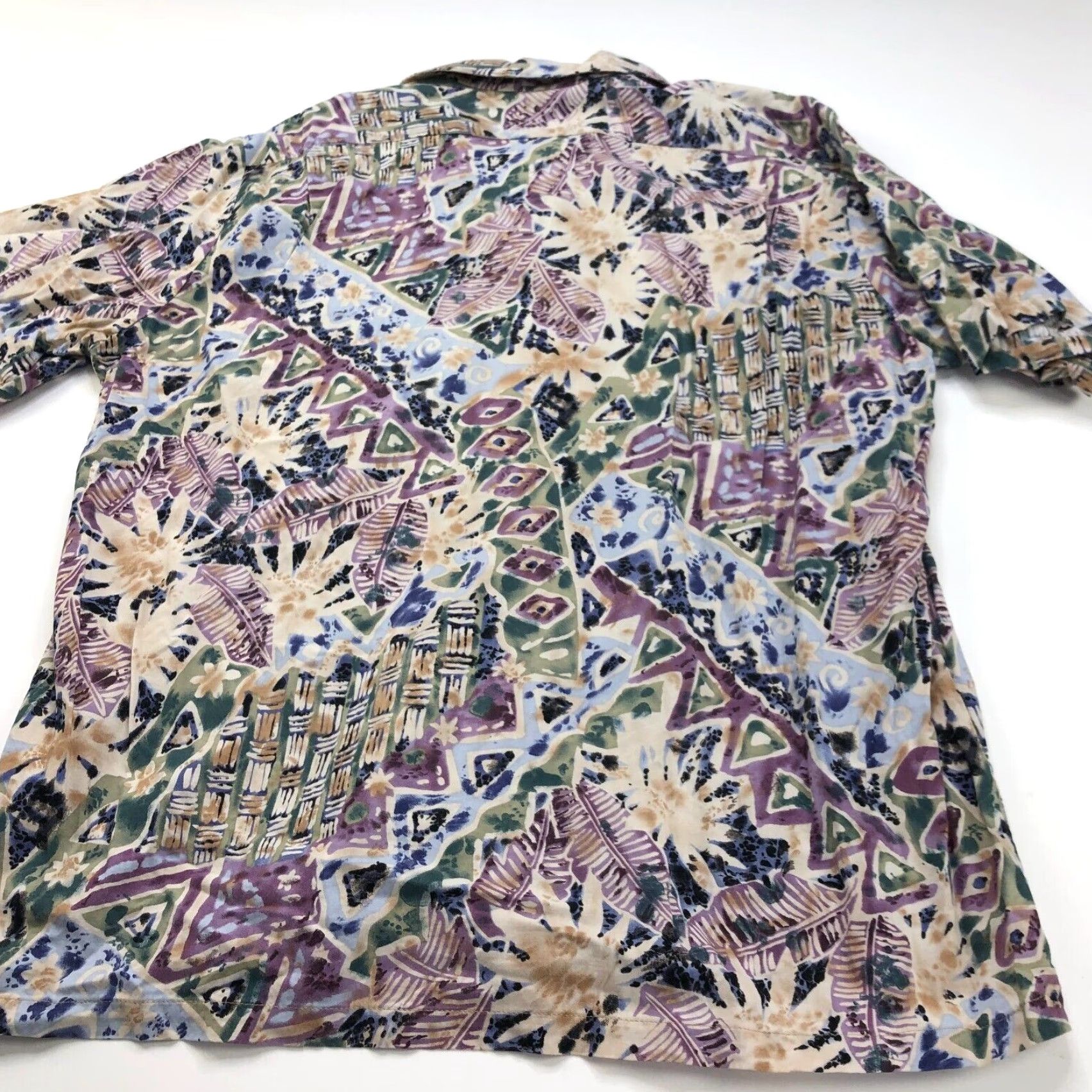 Hilo Hattie VINTAGE Hilo Hattie XL Hawaiian Beach Floral Short Sleeve Pocket Collared Shirt Size US XL / EU 56 / 4 - 6 Thumbnail