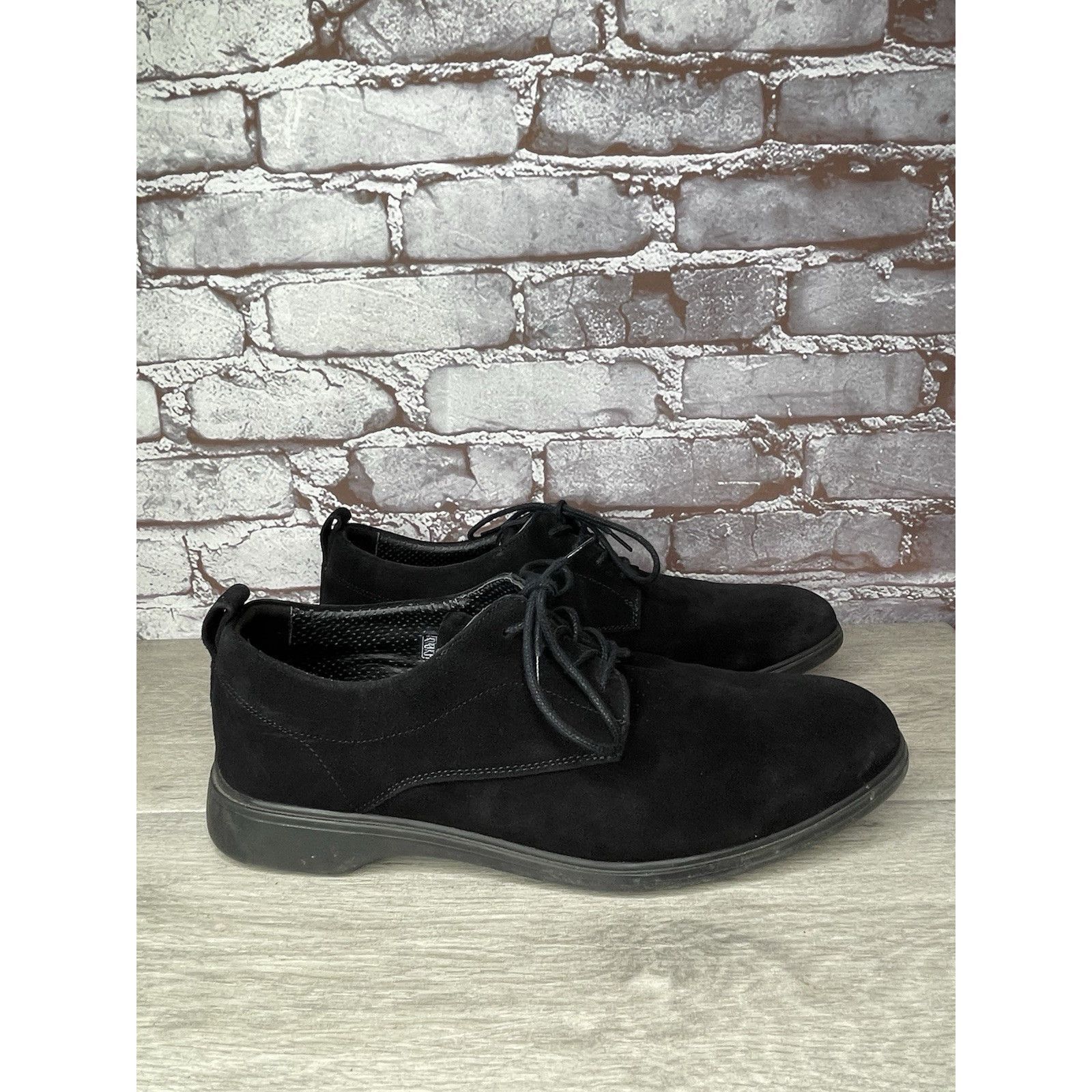Lumberjack Amberjack Black Suede Leather Lace Up Rubber Oxfords Shoes M Size US 10.5 / EU 43-44 - 19 Thumbnail