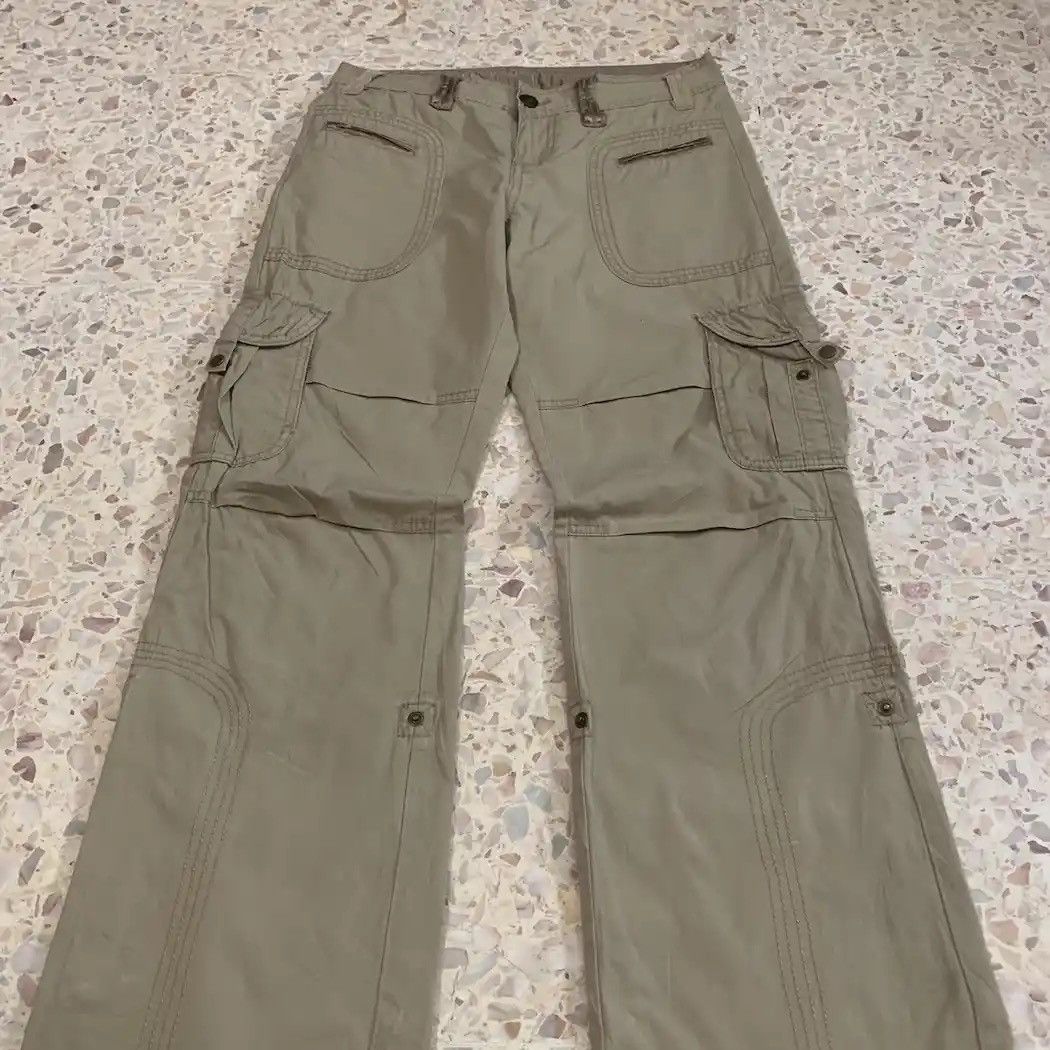 Beauty Beast SICKS‼️Japanese Vintage Utility Cargo Loose Fit Trouser Pant Size US 29 - 4 Thumbnail