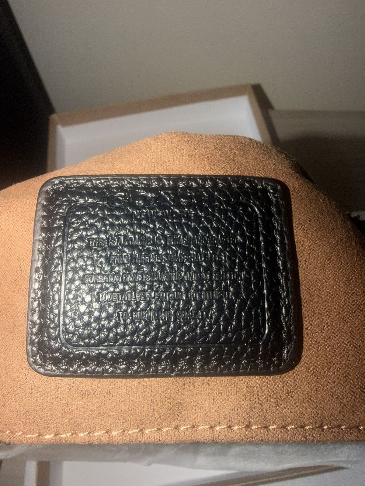 Coach Black Pebbled Leather Shoulder Bag Size ONE SIZE - 5 Thumbnail