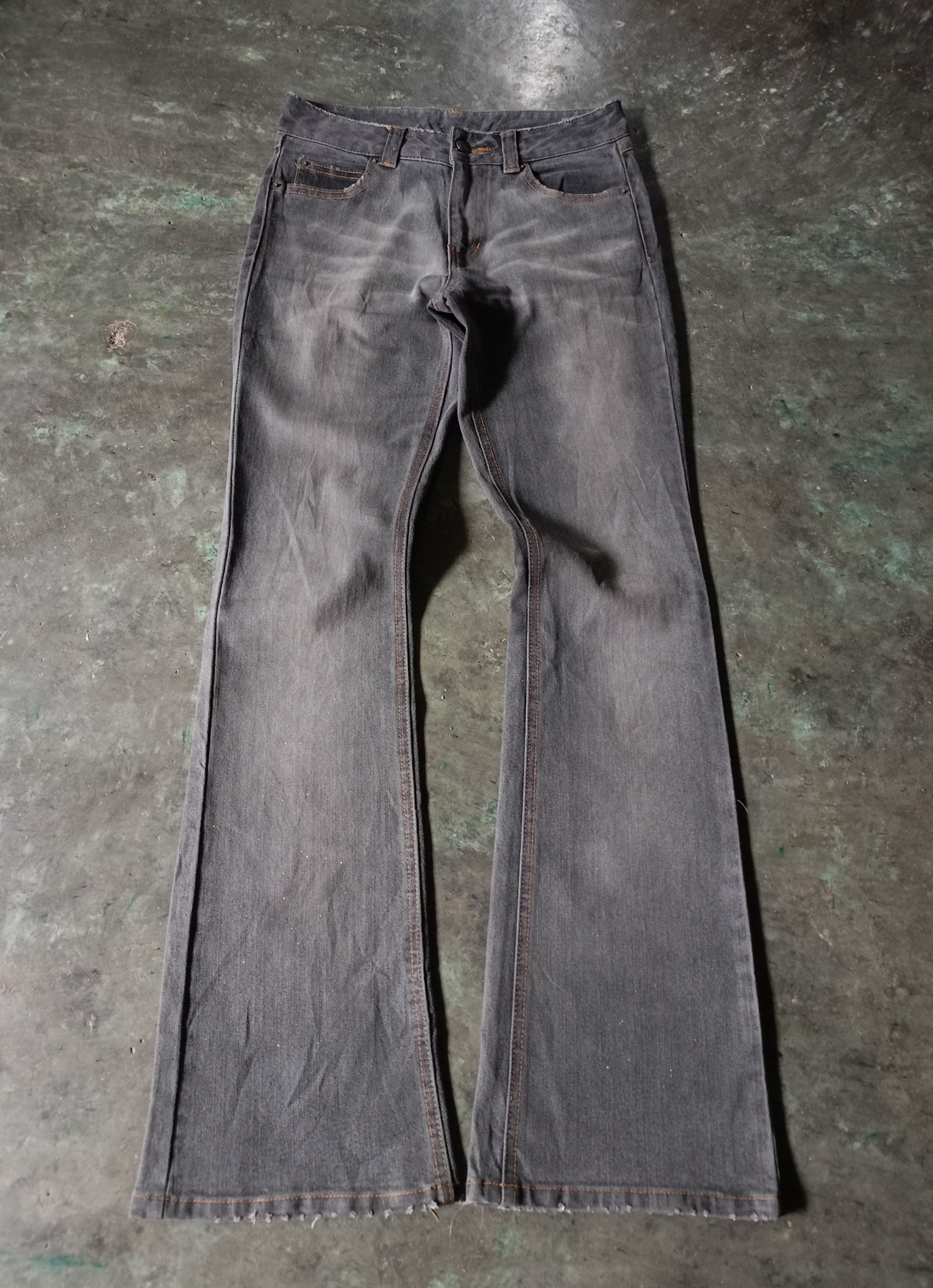 If Six Was Nine × Japanese Brand Unbrand Flared Denim pants style ifsixwasnine Size US 28 / EU 44 - 1 Thumbnail