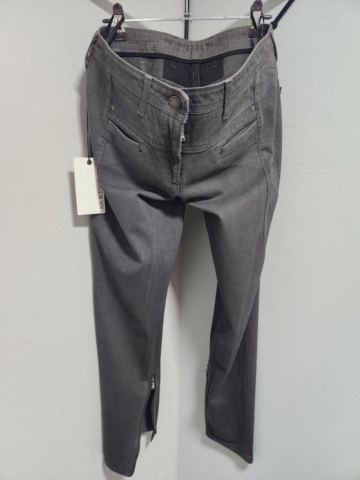 Neil Barrett neil barrett slouch fit 드라이 블랙 아크릴코팅 제팬진 Size 29" - 1 Thumbnail
