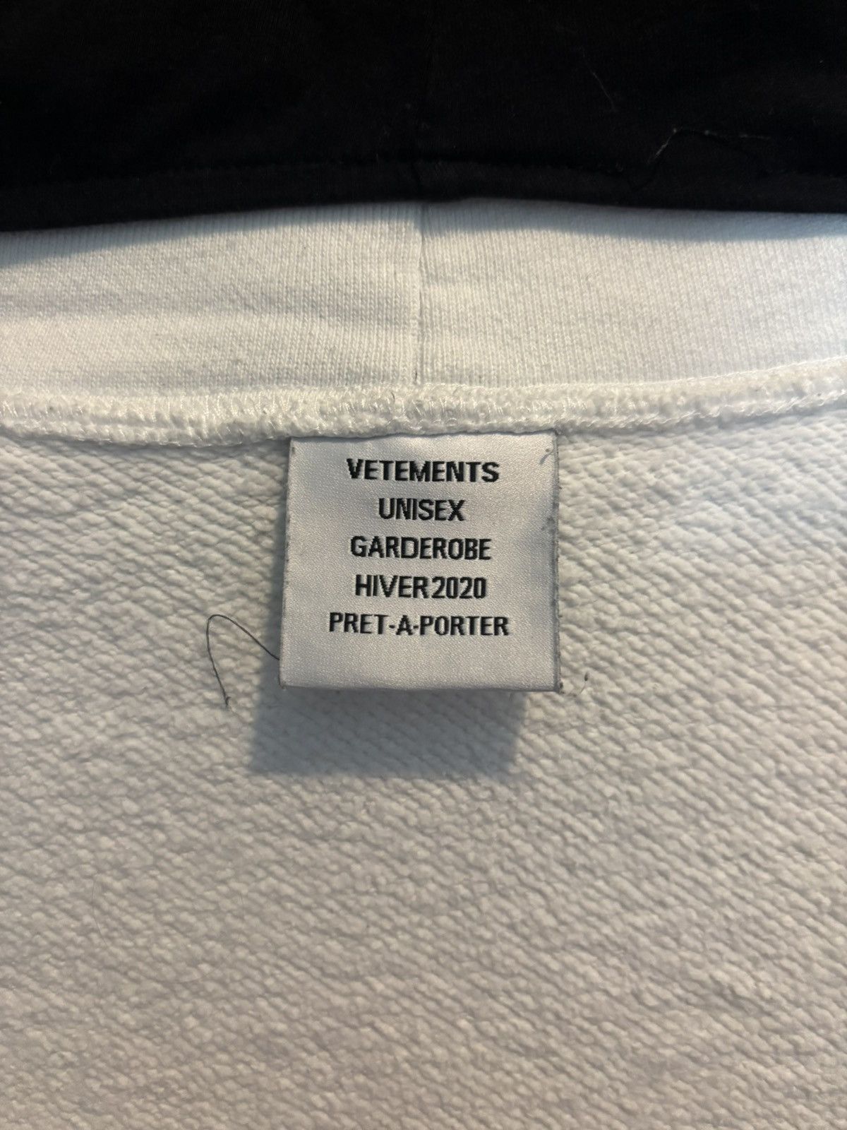 Vetements Vetements AW/20 Hidden Side Has Been Seized Masked Hoodie Size US M / EU 48-50 / 2 - 6 Thumbnail