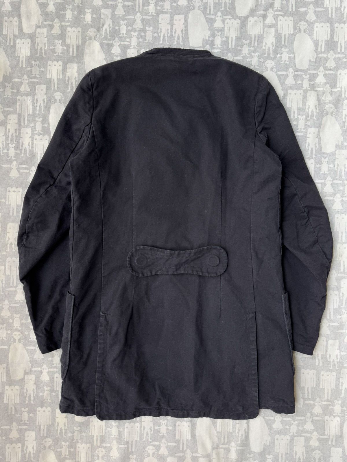 Maison Margiela Maison Martin Margiela AW04 Raw Collar Faded Cotton Caban Size US S / EU 44-46 / 1 - 6 Thumbnail