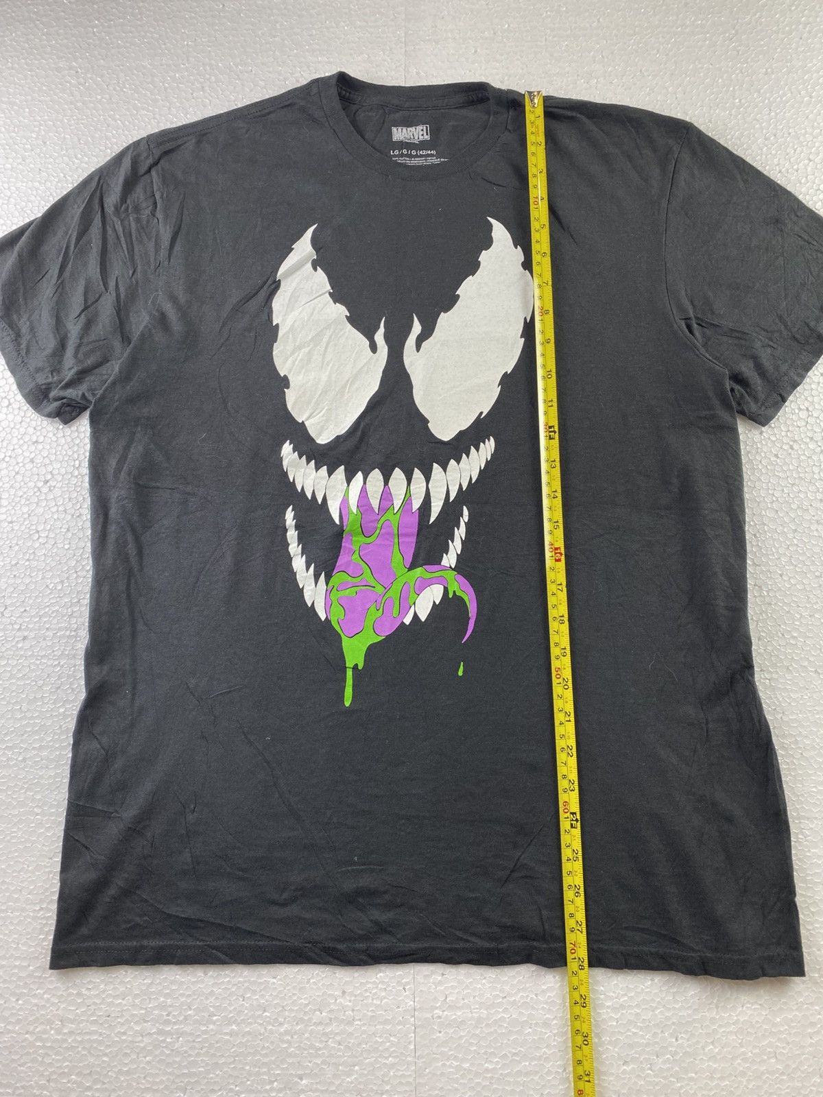 Designer × Marvel Comics × Vintage Marvel Men Venom Graphic ( B6) Size US L / EU 52-54 / 3 - 6 Thumbnail