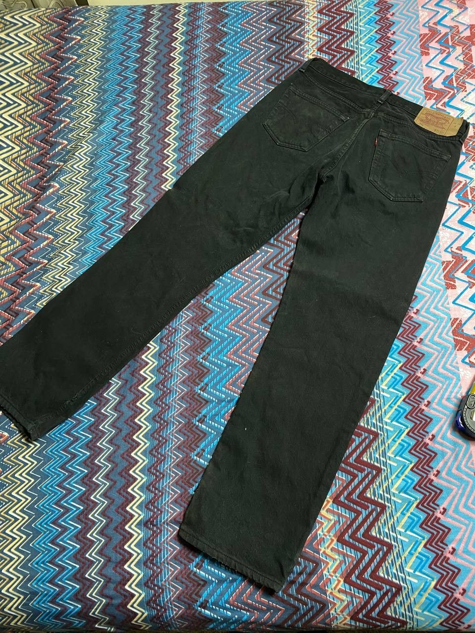 Levi's Denim pants black Levi's 501 vintage jeans W34 Y2K Size US 34 / EU 50 - 20 Thumbnail