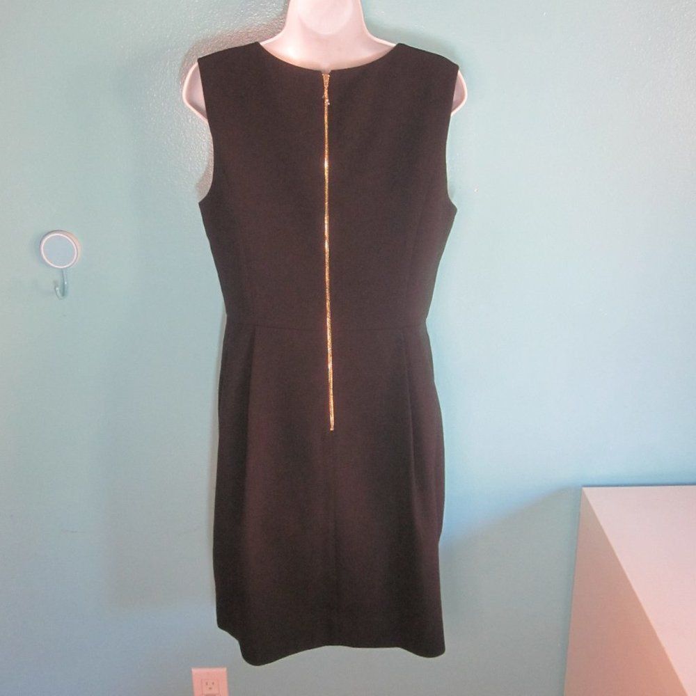 Kate Spade Kate Spade Womens Size 12 Black Sheath Work Dress Lined with Size L / US 10 / IT 46 - 5 Thumbnail