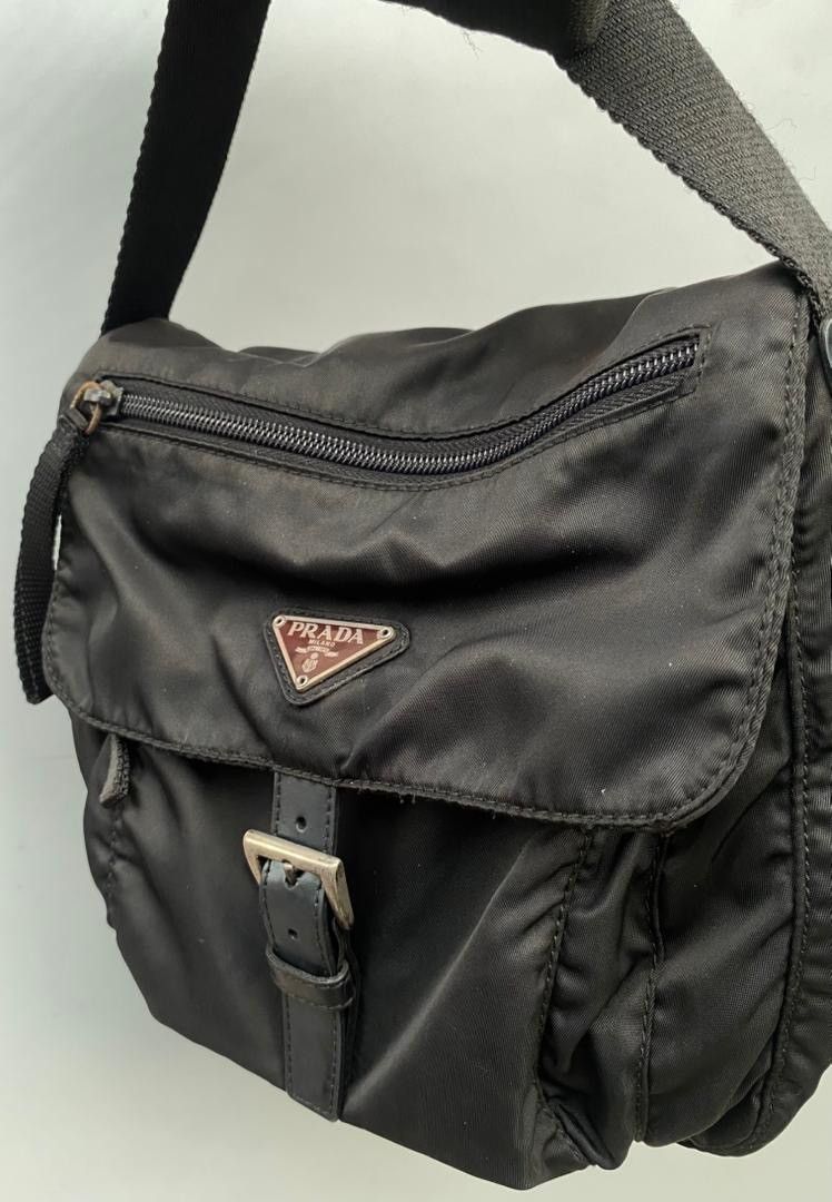 Prada Prada Nylon Tessuto Triangle Logo Shoulder Size ONE SIZE - 2 Thumbnail