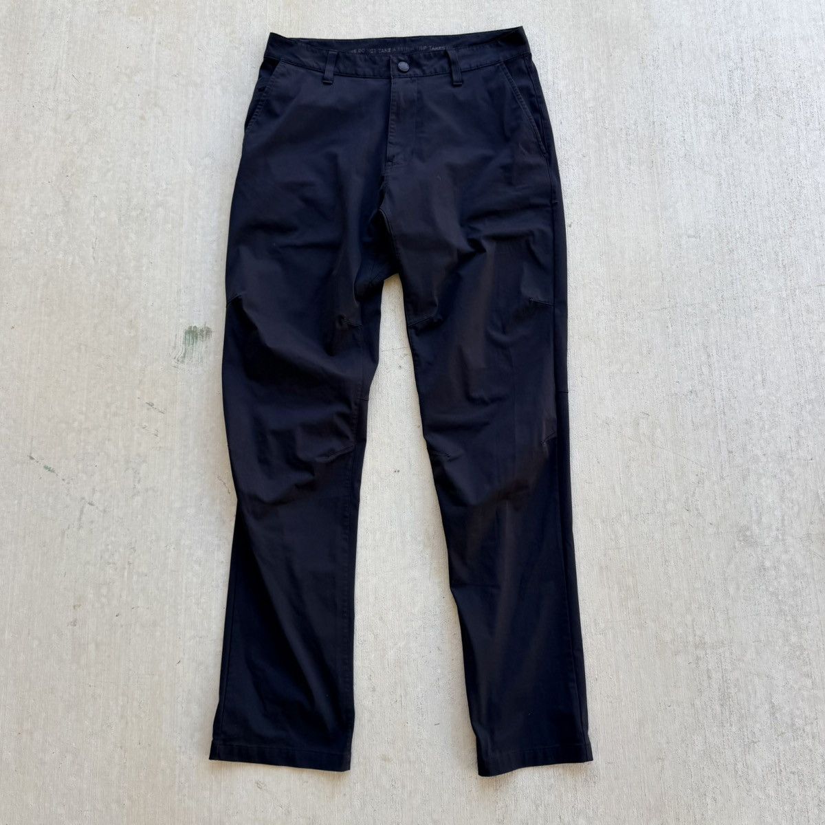 Rhone Rhone Pants Mens 31 Black Slim Fit Tech Performance Commuter Size US 31 - 1 Thumbnail