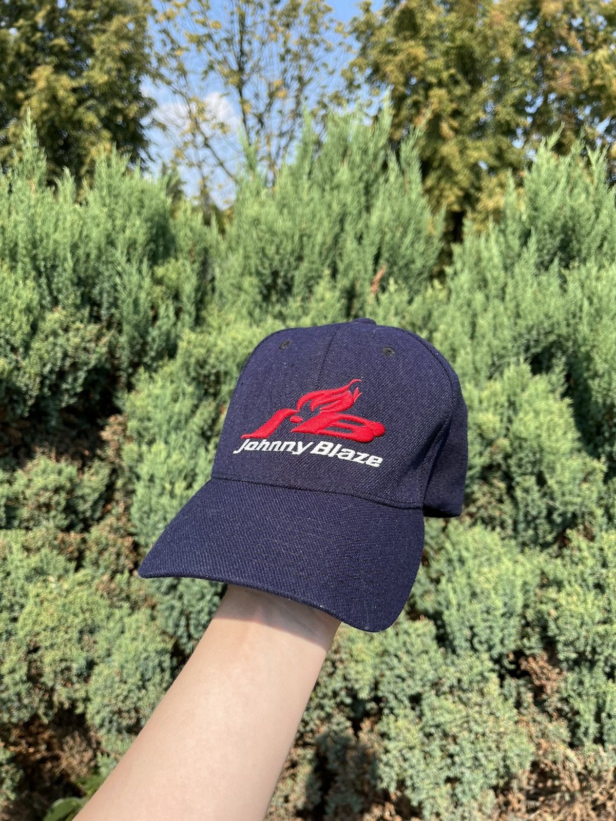 JNCO × Vintage Johnny Blaze vintage hat made in USA 🇺🇸 skate rare Size ONE SIZE - 1 Thumbnail