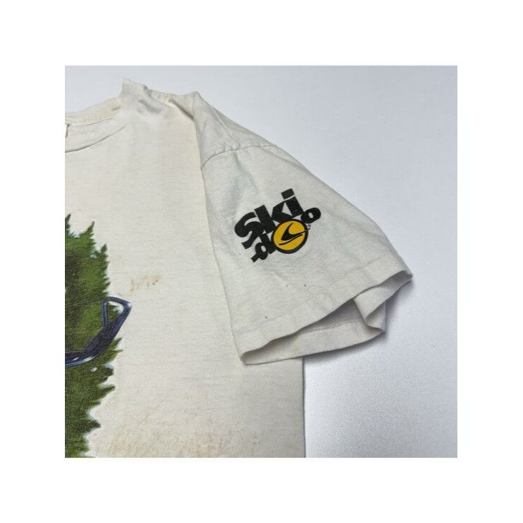 Vintage Vintage Yellow Fever Snowmobile T Shirt Mens XL White Y2k Size US XL / EU 56 / 4 - 6 Thumbnail