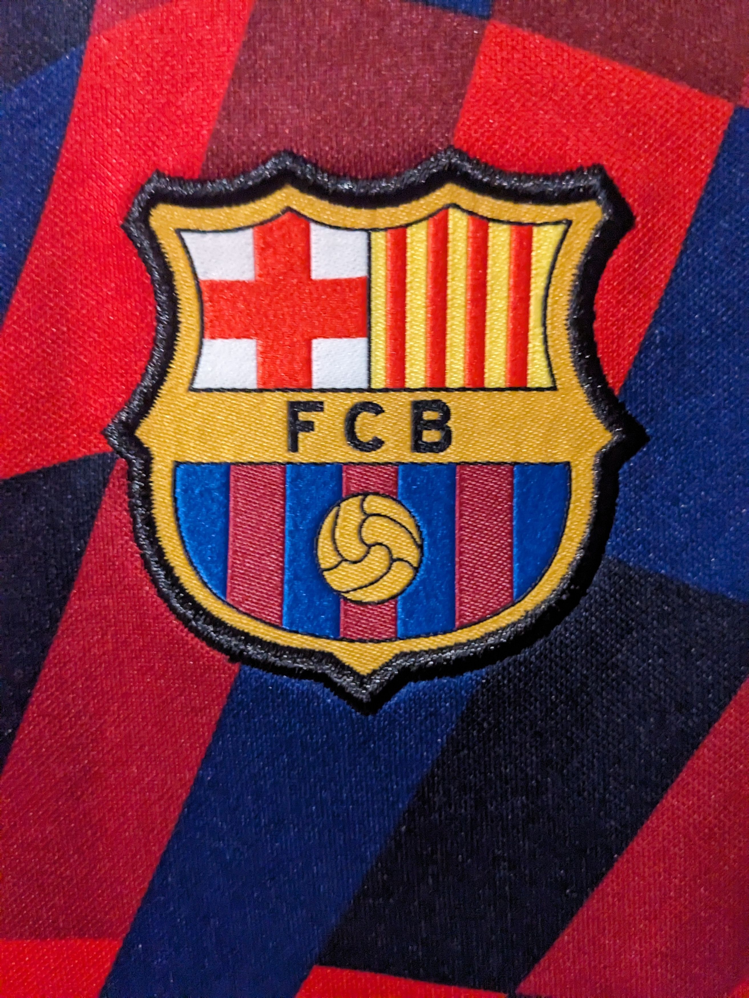 Nike Nike Barcelona Rakuten Warm Up Dri-Fit Medium Jersey Size US M / EU 48-50 / 2 - 3 Thumbnail
