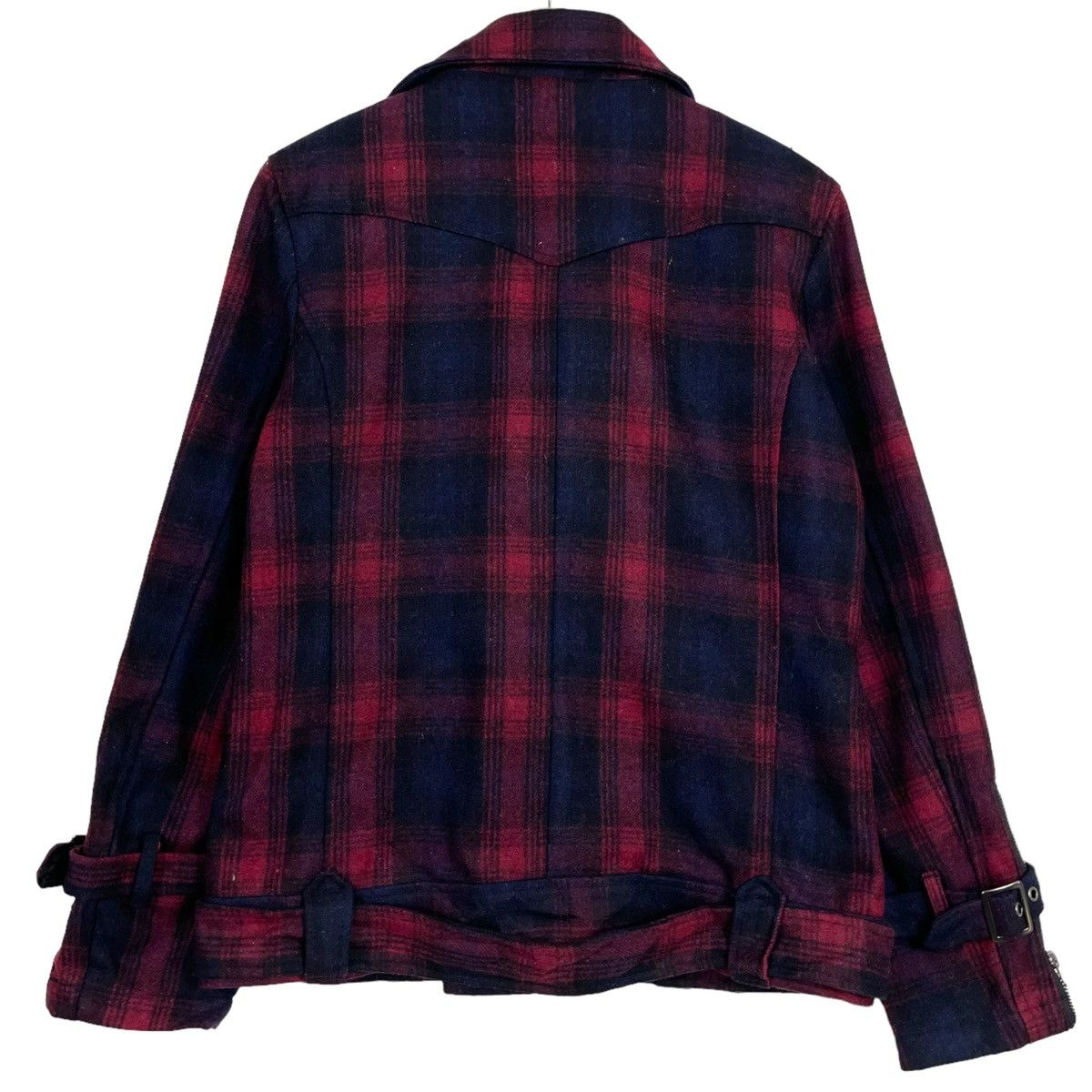 Hysteric Glamour × If Six Was Nine × Japanese Brand 💥NEUTRAL INFINITY BONDAGE TARTAN WOOL JACKET Size US M / EU 48-50 / 2 - 8 Thumbnail