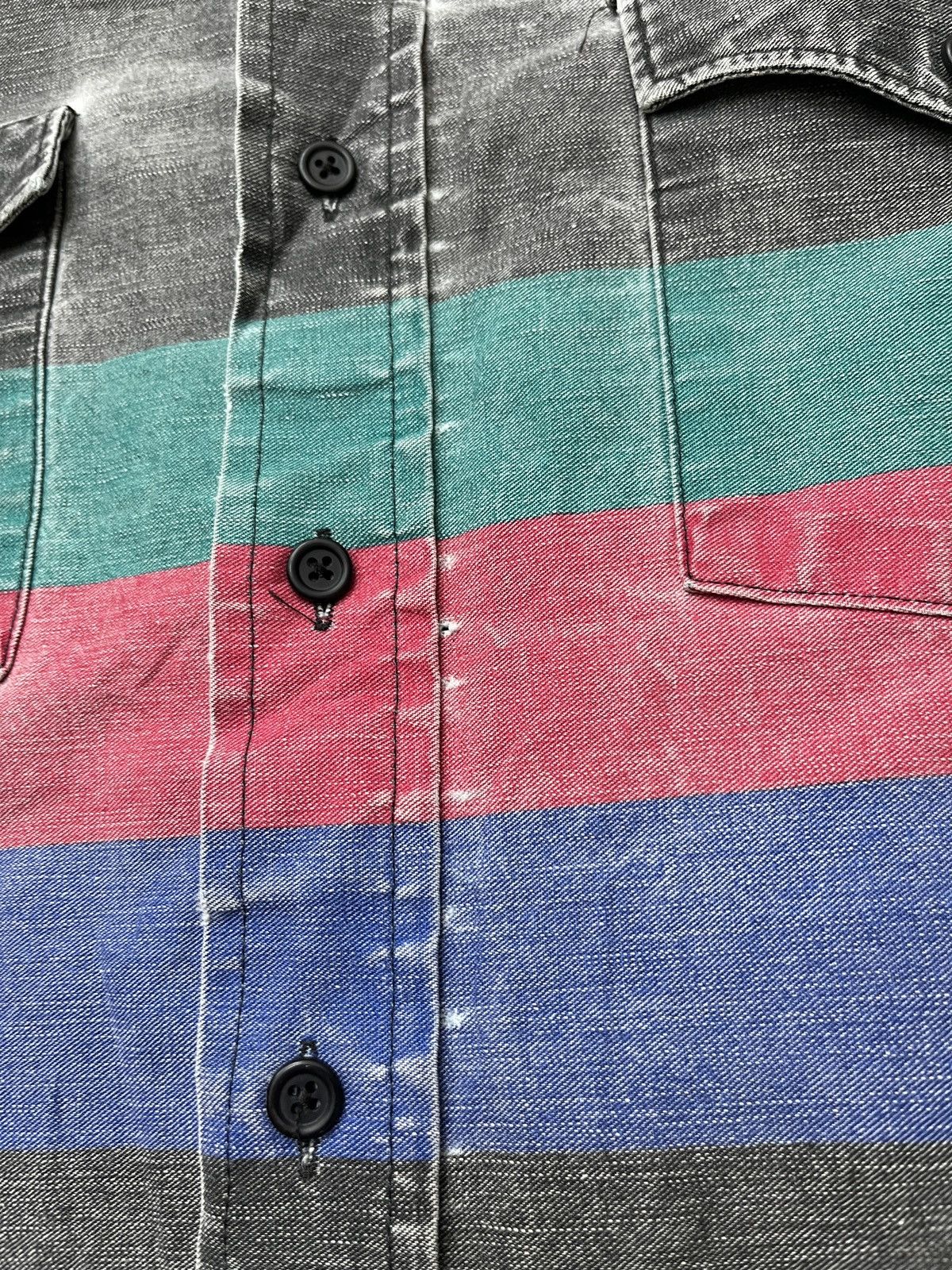 Wrangler 🔥🔥🔥ARCHIVE VINTAGE WRANGLER BRUSH POPPER SHIRTS Size US L / EU 52-54 / 3 - 16 Thumbnail