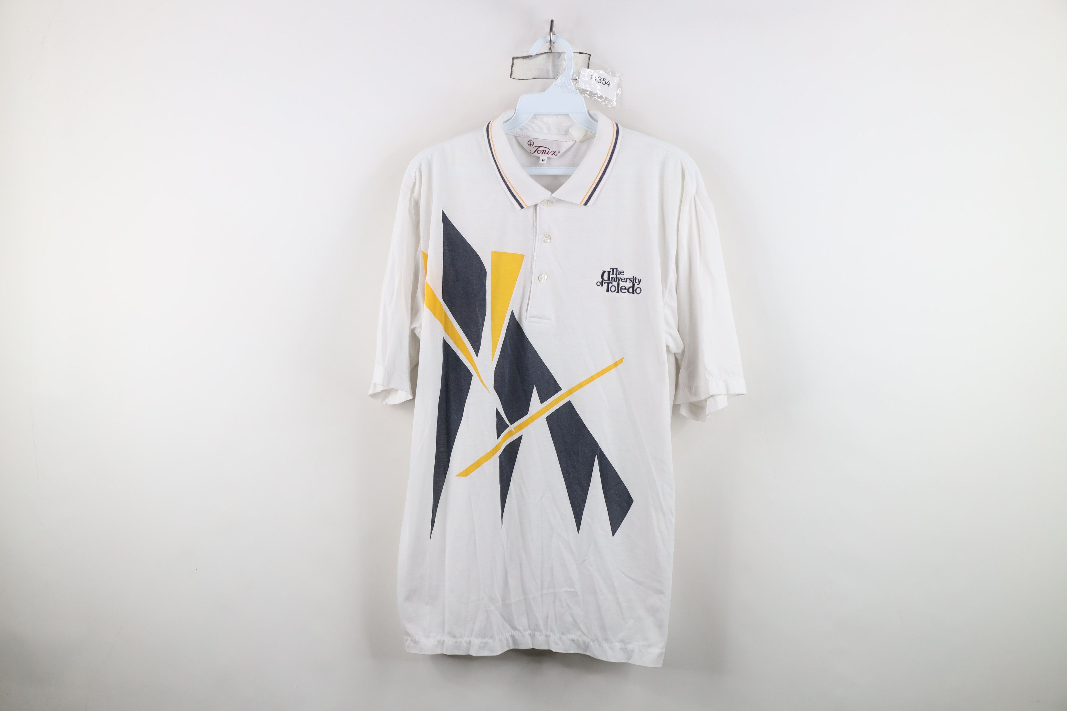 Vintage Vintage 90s Spell University of Toledo Collared Polo Shirt Size US M / EU 48-50 / 2 - 1 Thumbnail