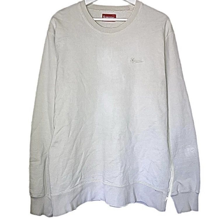 Supreme Supreme Sweater Men’s Large Overdye Script Logo Crewneck Size US L / EU 52-54 / 3 - 1 Thumbnail