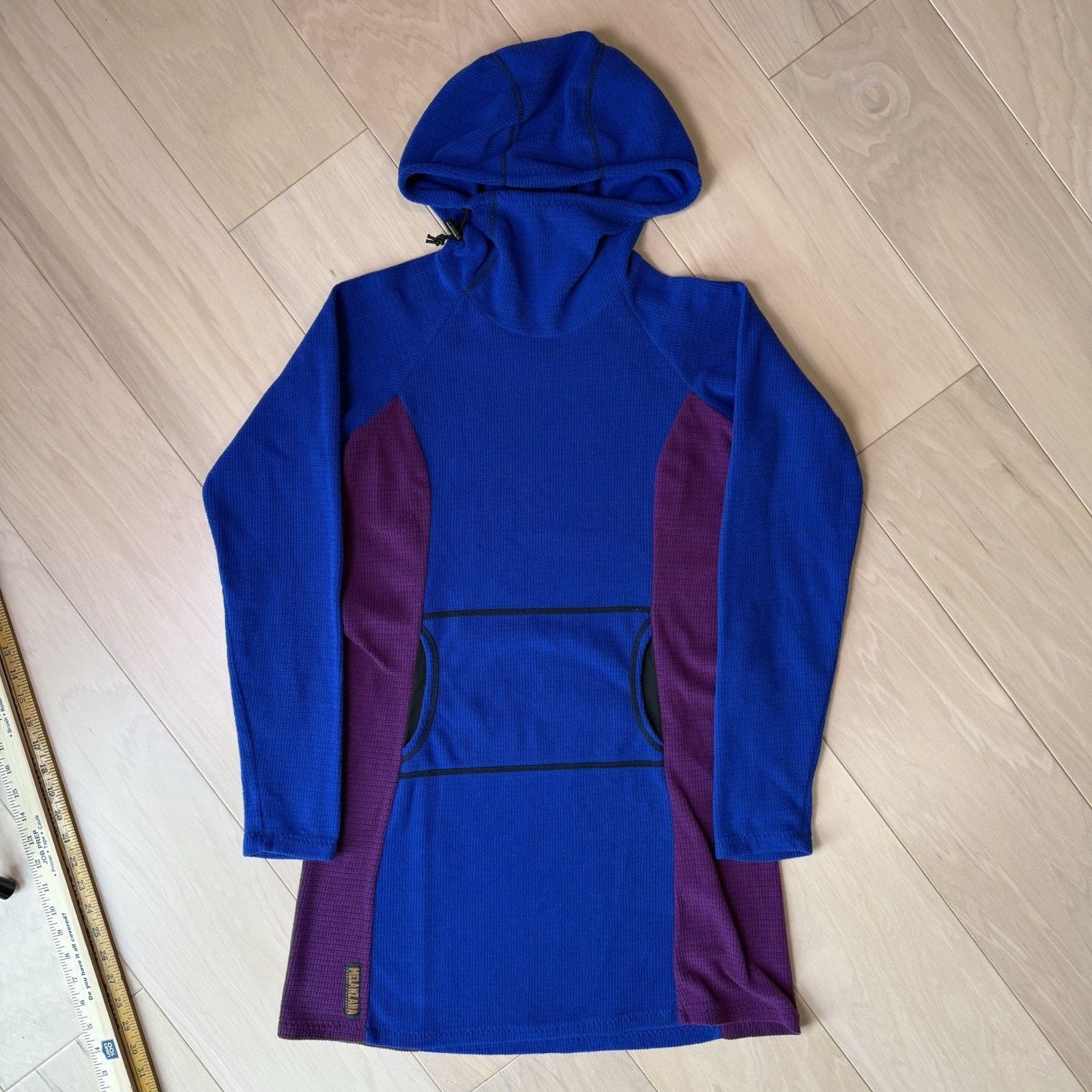 Melanzana Melanzana Micro Grid Hoodie Dress Women's Medium Size M / US 6-8 / IT 42-44 - 3 Thumbnail