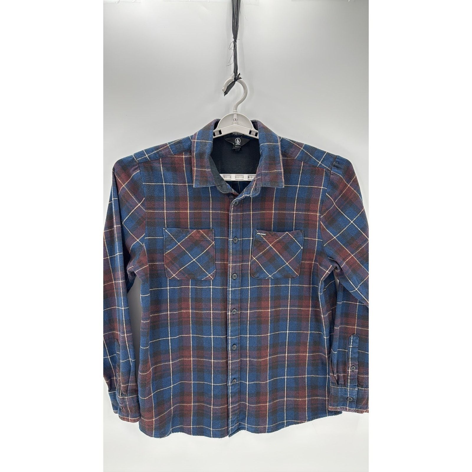 Volcom Volcom Men's Lumberg Long Sleeve Flannel Shirt sz xl cotton Size US XL / EU 56 / 4 - 4 Thumbnail