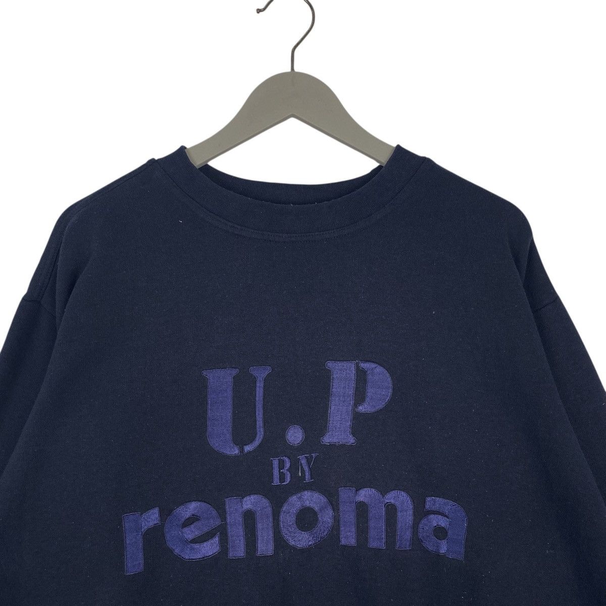 Other Vintage UPRenoma Sweatshirt Crewneck Big Logo In Italy Blue Size US M / EU 48-50 / 2 - 4 Thumbnail