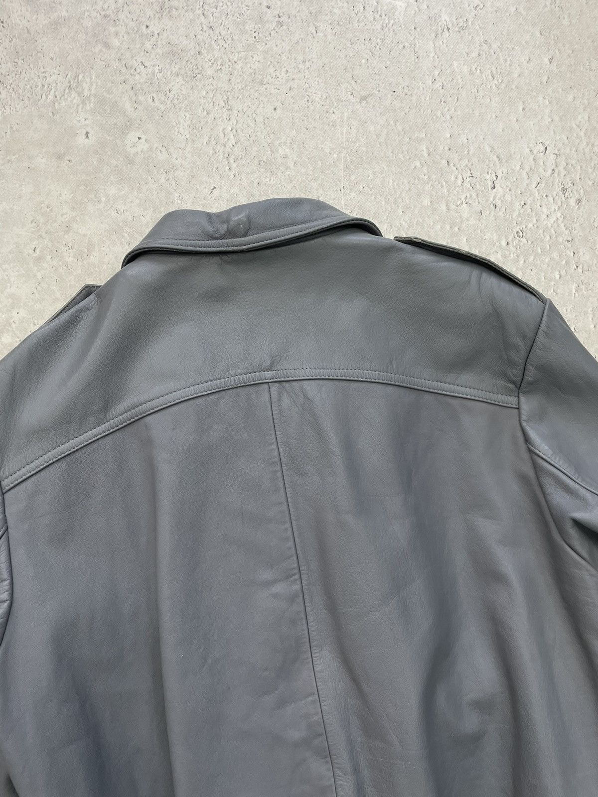 Schott Leather aviation leather bomber jacket 90s schott jacket Size US L / EU 52-54 / 3 - 15 Thumbnail