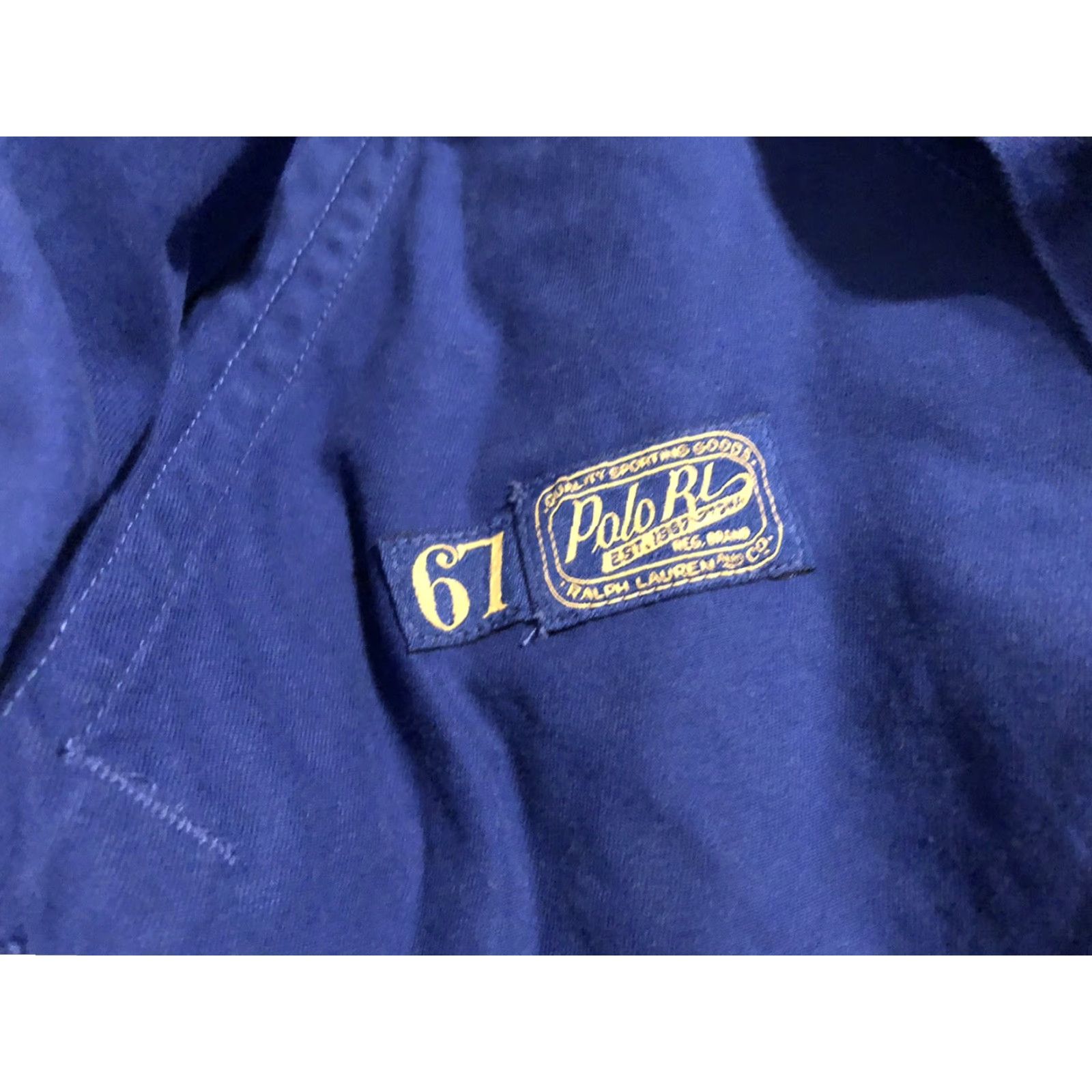 Polo Ralph Lauren VINTAGE Polo Ralph Lauren Pine Lake Moose P Wing Letterman Jacket Mens Medium NWT Size US M / EU 48-50 / 2 - 2 Thumbnail