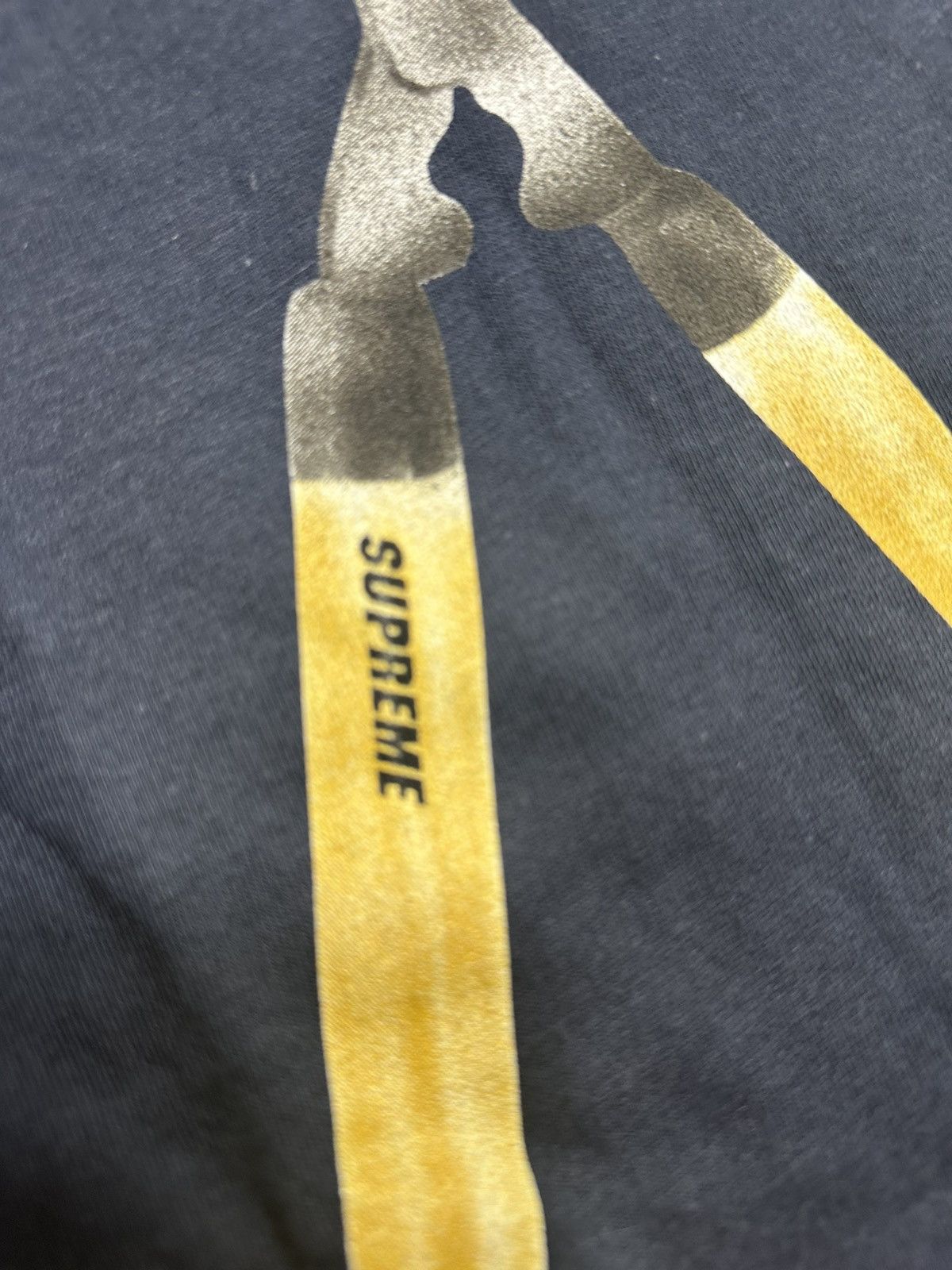 Supreme SUPREME SHEARS TEE/ BRAND NEW MEDIUM NAVY Size US M / EU 48-50 / 2 - 3 Thumbnail
