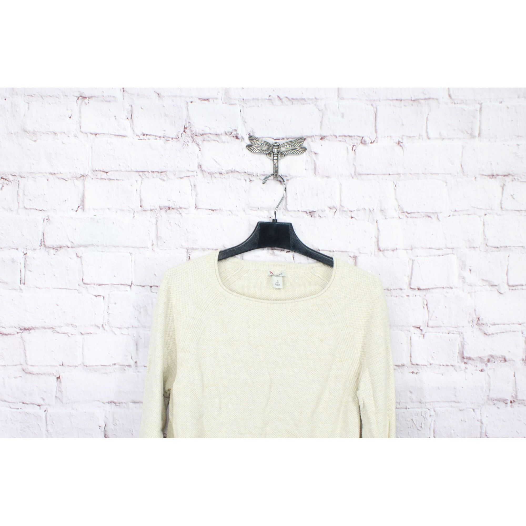 L.L. Bean LL Bean Women's Cotton Long Sleeve Pullover Sweater Size S / US 4 / IT 40 - 2 Thumbnail