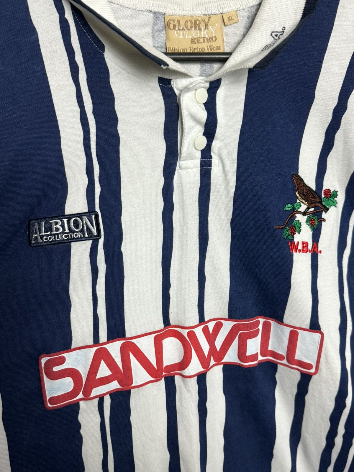 Other West Bromwich Albion 92/93 Home Football Jersey Size US XL / EU 56 / 4 - 3 Thumbnail