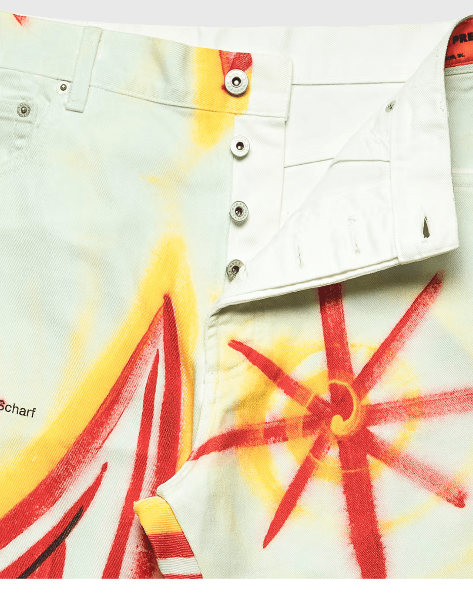 Heron Preston $645 HERON PRESTON X KENNY SCHARF JEANS Size US 30 / EU 46 - 12 Thumbnail
