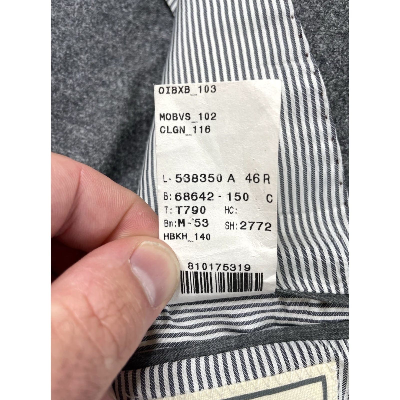 Todd Snyder Todd Snyder Wool Cashmere Sutton Suit Jacket Blazer Men’s 46R Gray Suit Jacket Size 46R - 6 Thumbnail