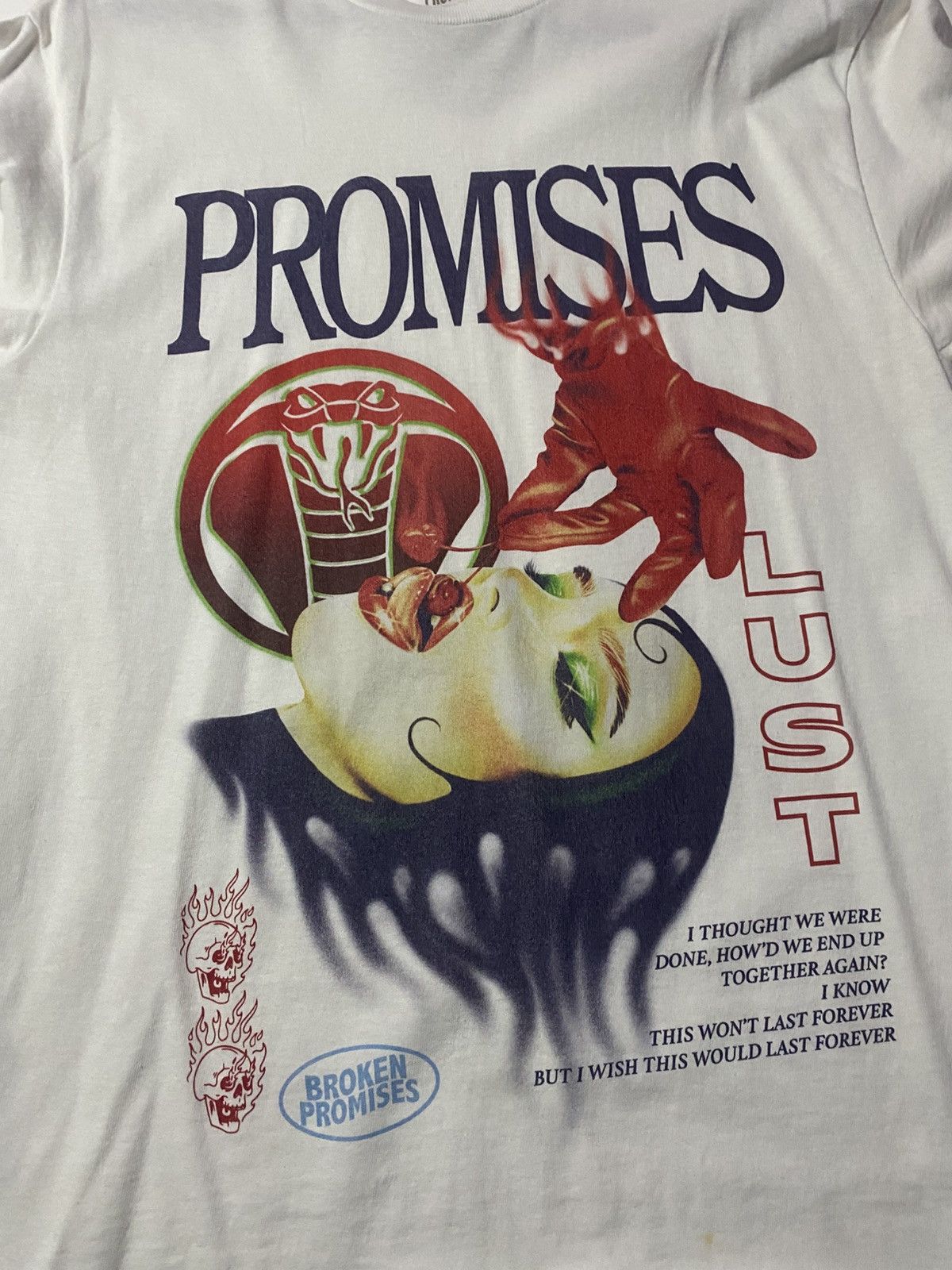 Broken Promises Co. Broken Promises Tee With Graphic Size US M / EU 48-50 / 2 - 2 Thumbnail