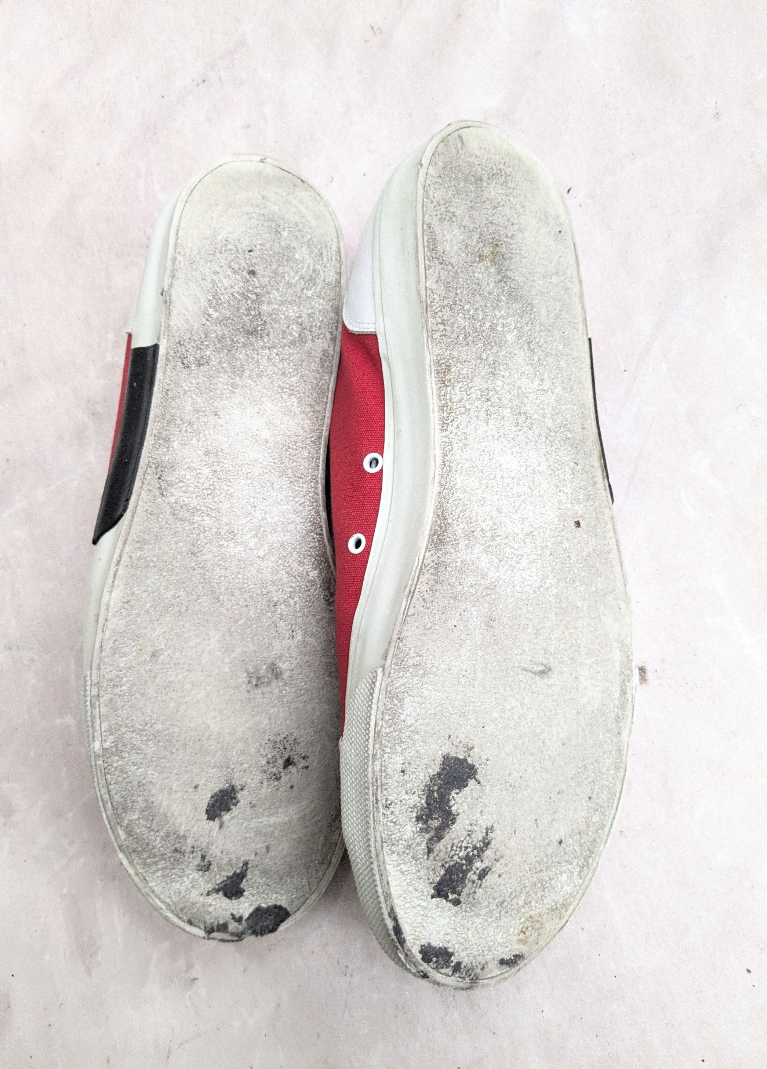 Dior Dior Homme Sneakers Red 10 Low Tops Canvas Size US 10 / EU 43 - 14 Thumbnail
