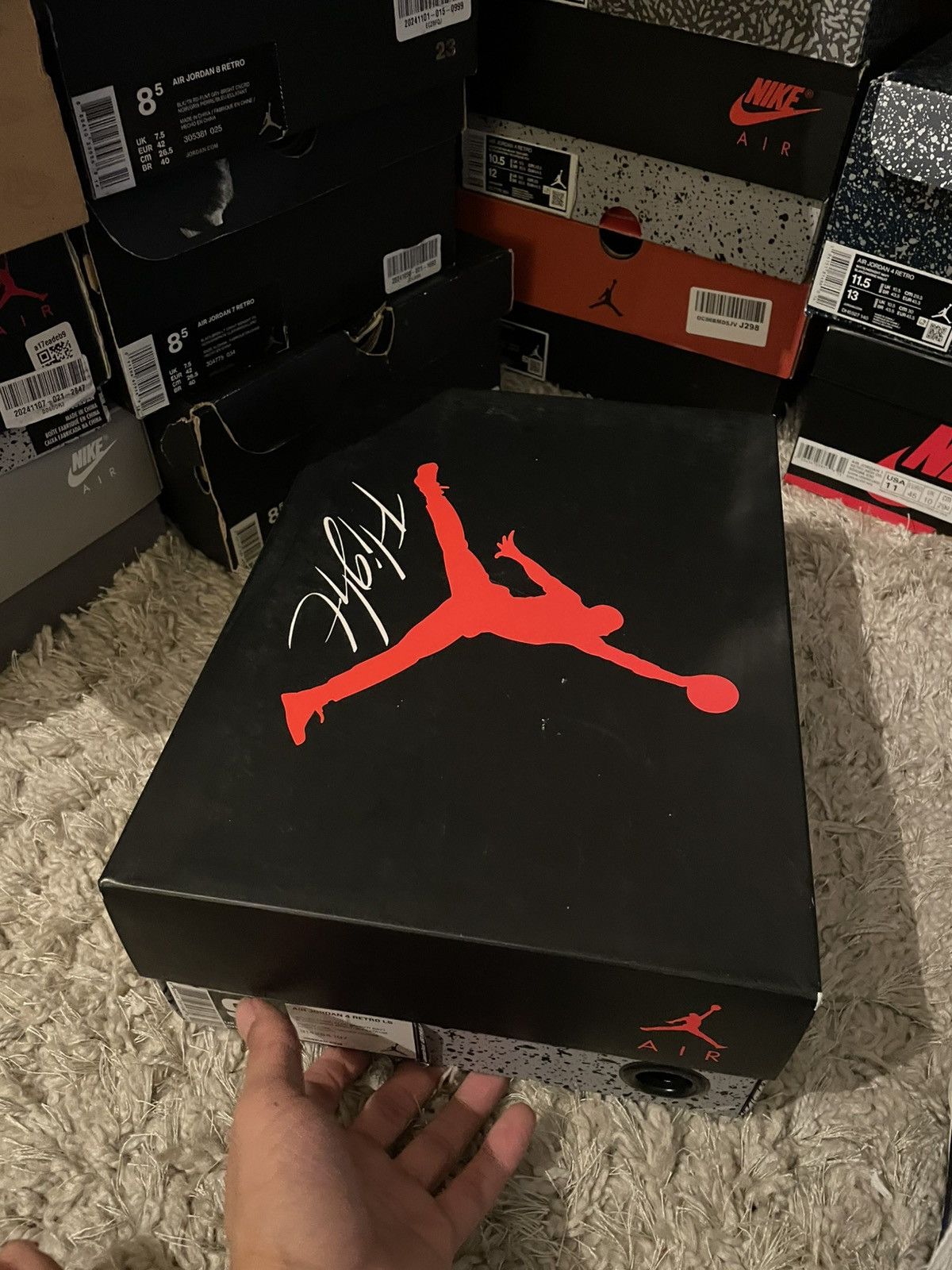 Jordan Brand Jordan 4 Columbia 2015 Release Size US 9 / EU 42 - 12 Thumbnail