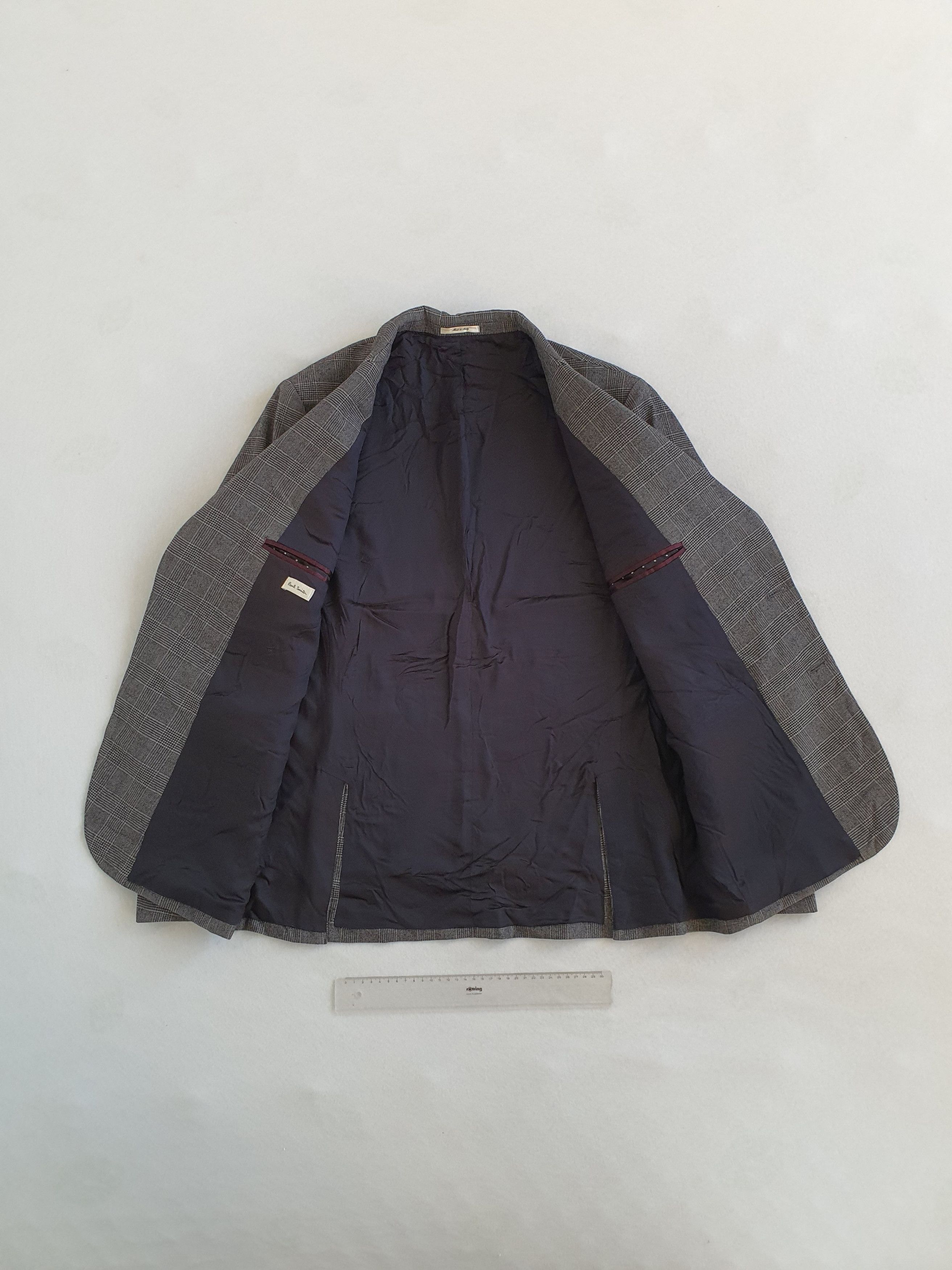 Paul Smith Mainline Sports Coat Jacket - Prince of Wales (Glen Check) Size 44R - 4 Thumbnail