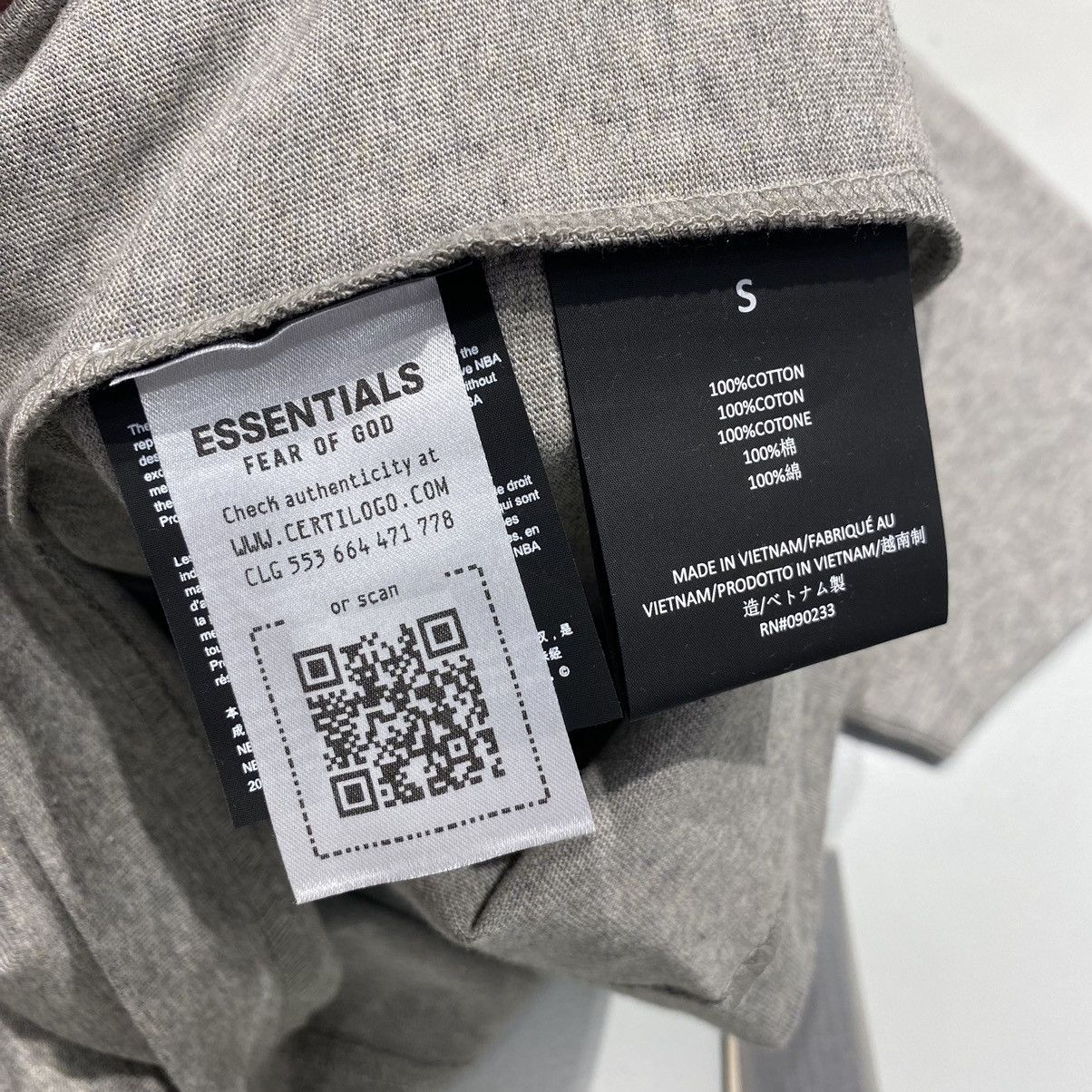 Essentials × NBA Fear of God Essentials x NBA Lakers Tee Warm Heather Size US S / EU 44-46 / 1 - 6 Thumbnail