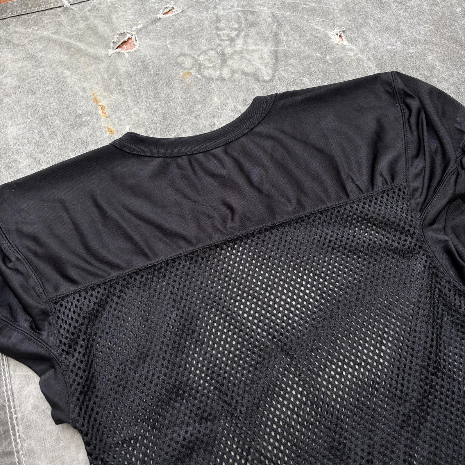 Vintage Vintage Y2K Rawlings Blank Black Mesh Grunge Football Jersey Size US S / EU 44-46 / 1 - 5 Thumbnail