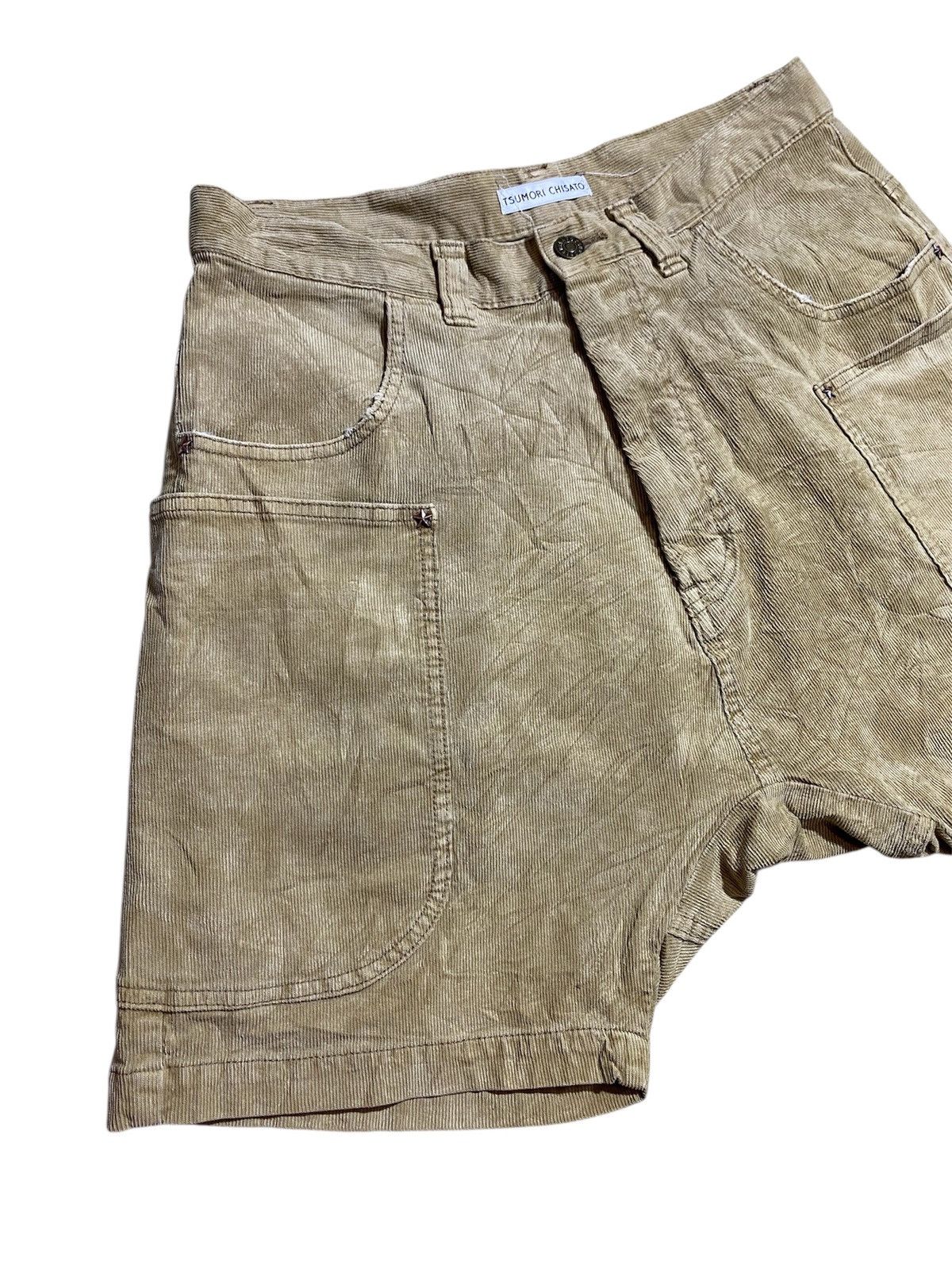 Tsumori Chisato Tsumori Chisato By Issey Miyake Corduroy Shorts Size US 30 / EU 46 - 3 Thumbnail