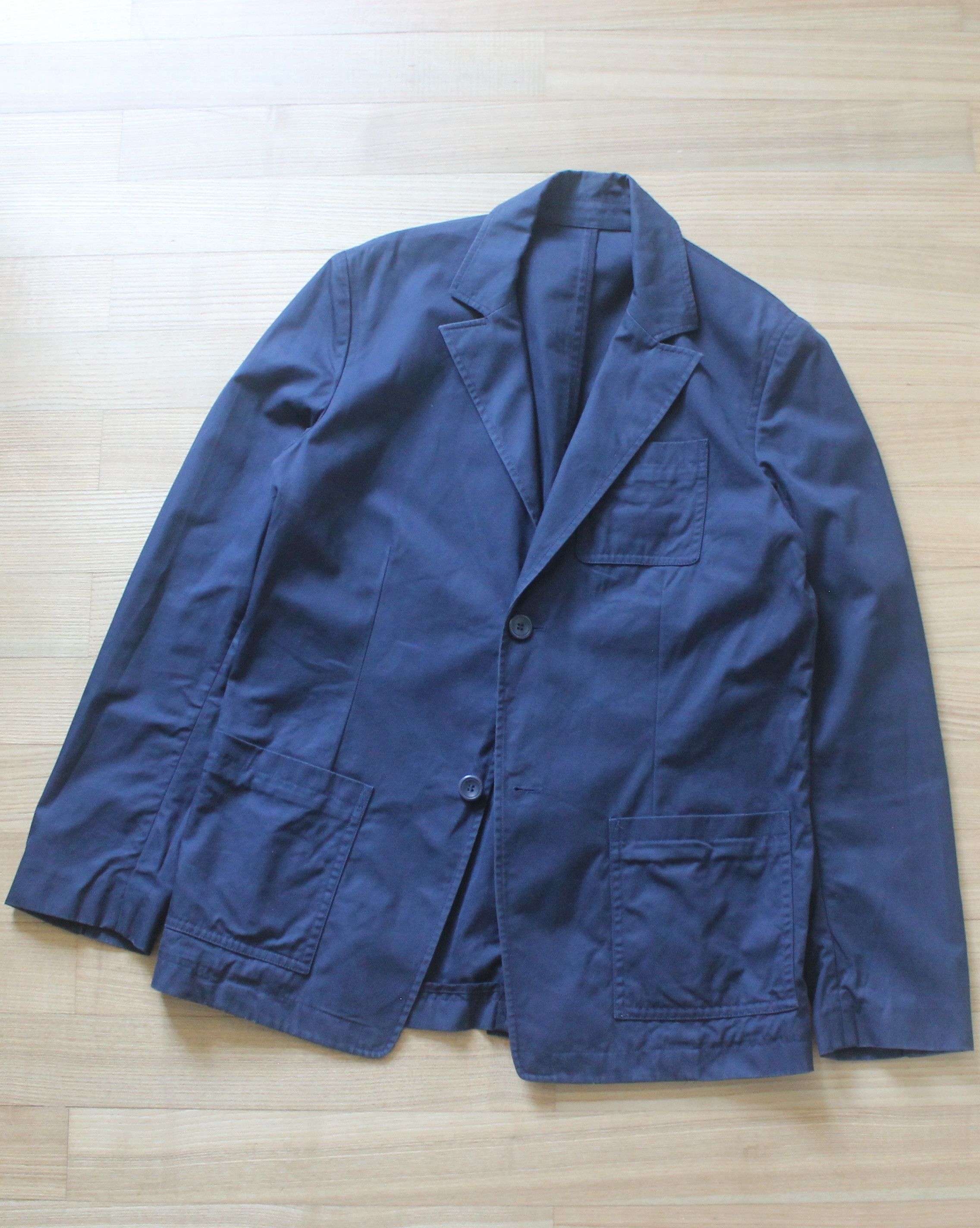 A.P.C. A.P.C. Coton Navy Blazer Size 36R - 3 Thumbnail