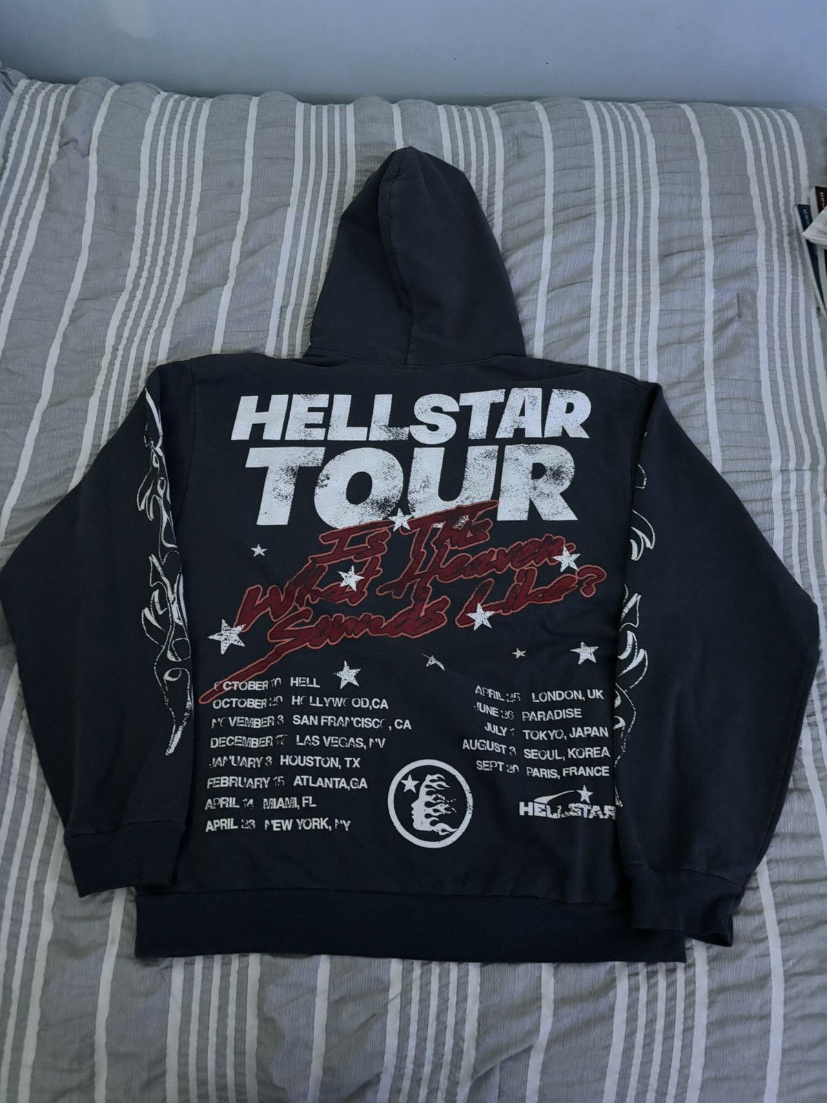 HELLSTAR Overseas Hellstar Records Hoodie Size US L / EU 52-54 / 3 - 4 Thumbnail