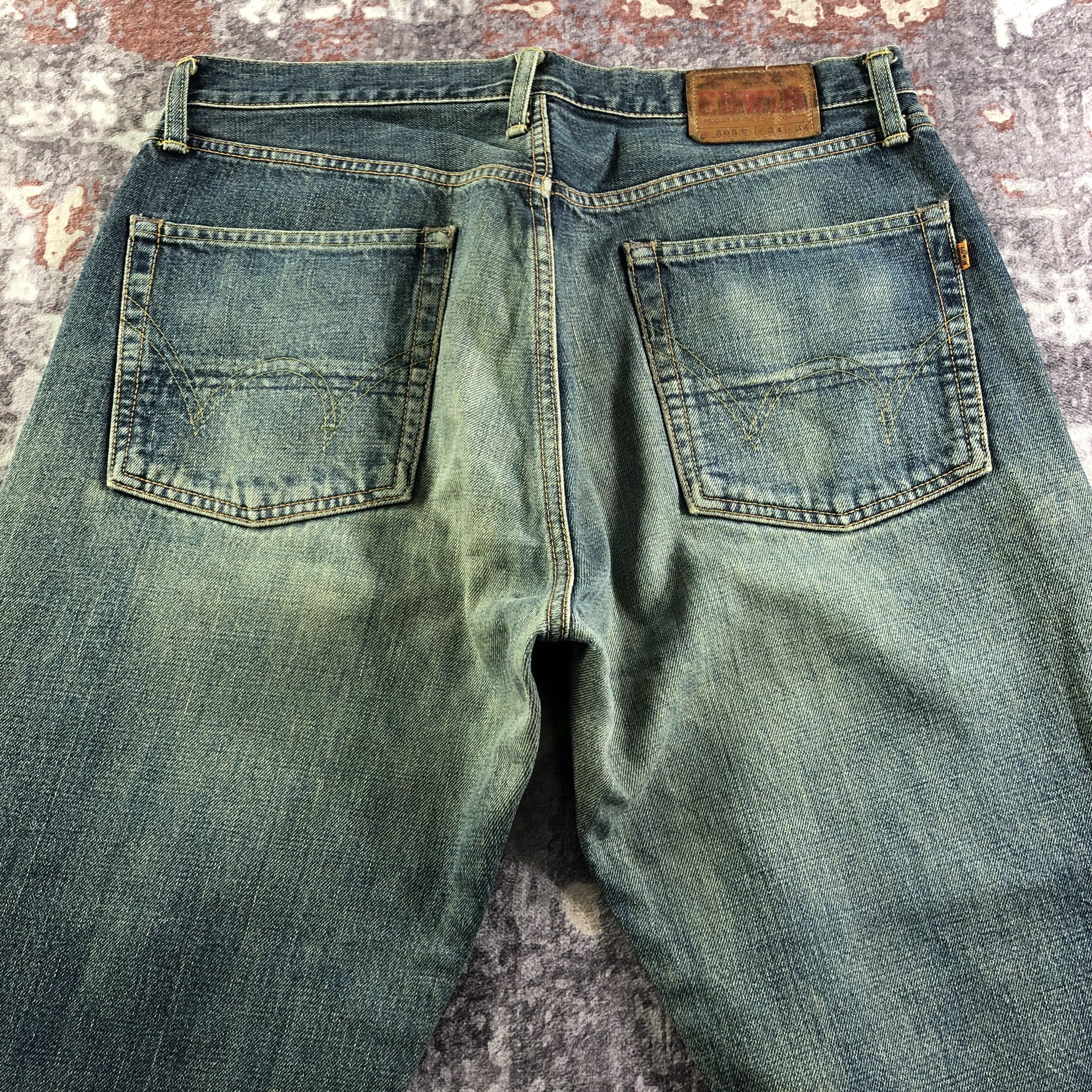 Edwin Vintage Edwin 505 Selvedge Jeans-JM3546 Size US 34 / EU 50 - 5 Thumbnail