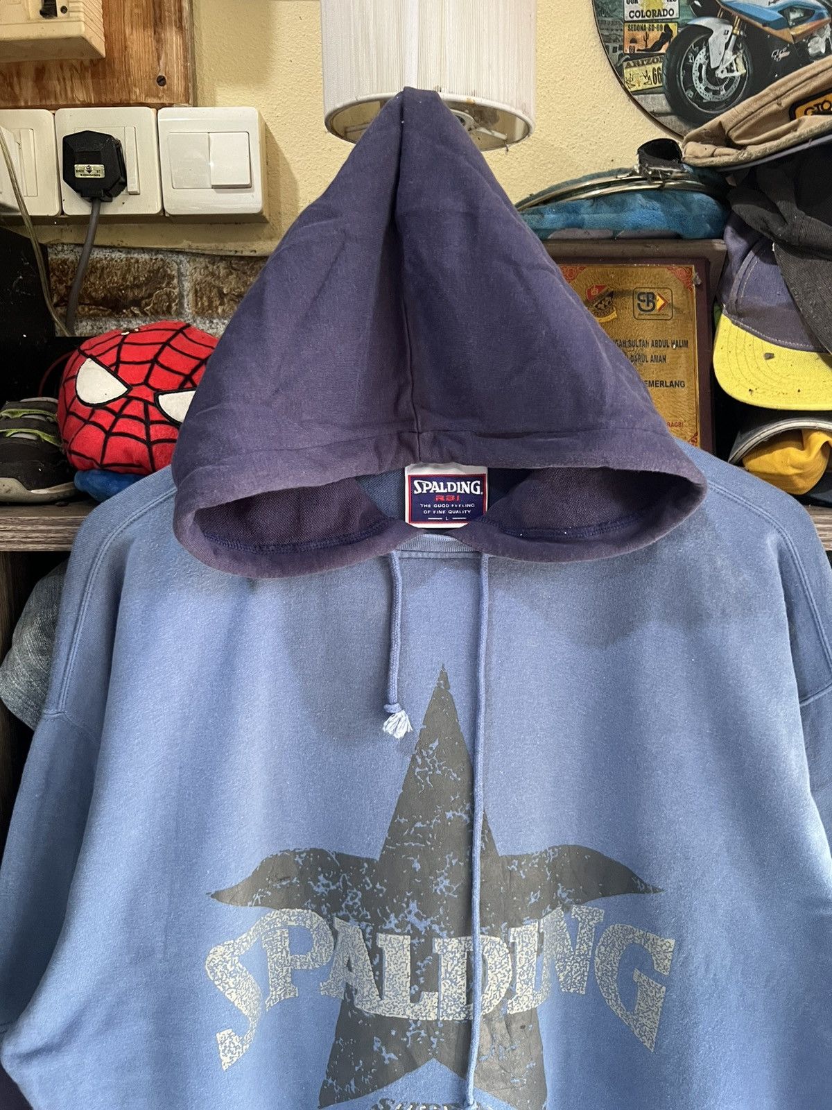 Spalding 🔥Vintage Spalding Super Stage Hoodie Size US L / EU 52-54 / 3 - 4 Thumbnail
