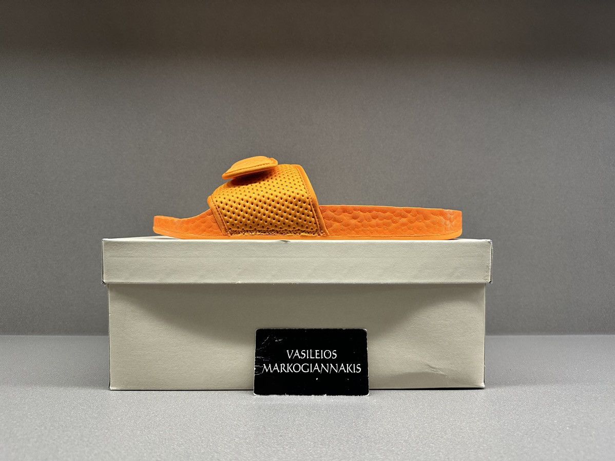 Adidas PW Boost Slide Pharrell Bright Orange