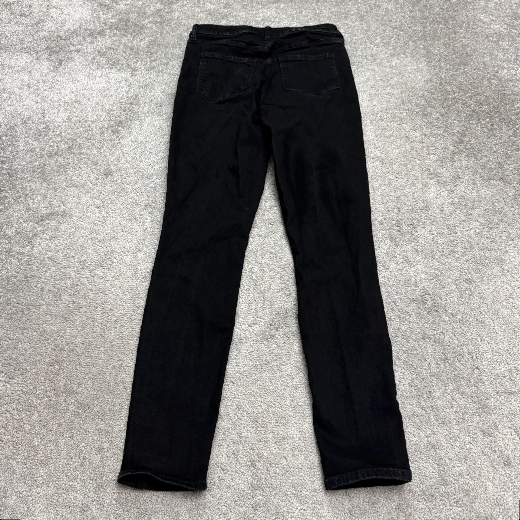 Gap Gap Sky High Universal Legging Button Fly Jeggings Womens 10/30 Black Stretch Size 32" / US 10 / IT 46 - 2 Thumbnail