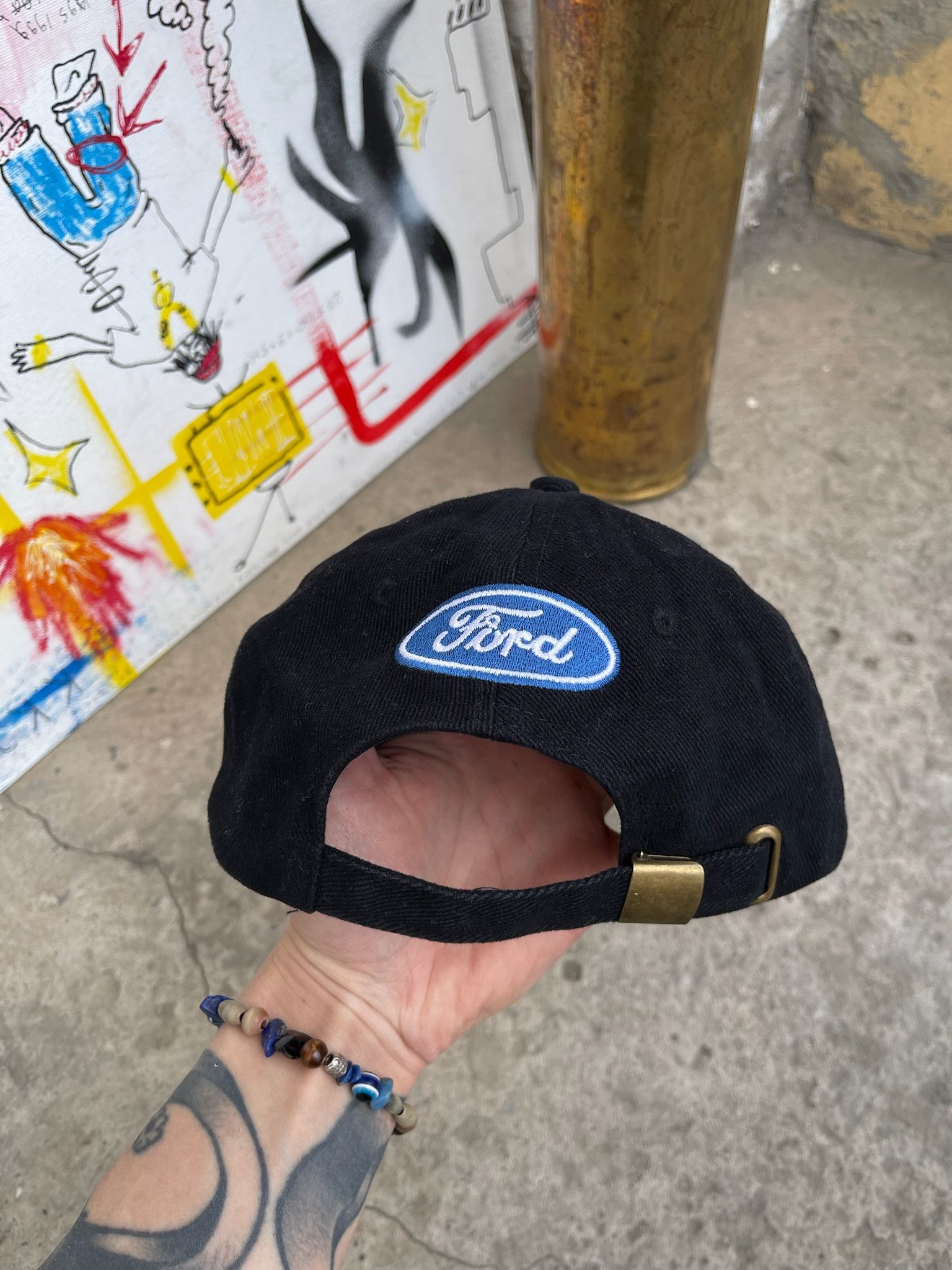 Ford Vintage James Bond 007 Ford Y2K Baseball Cap 2006 Movie Hat Size ONE SIZE - 6 Thumbnail