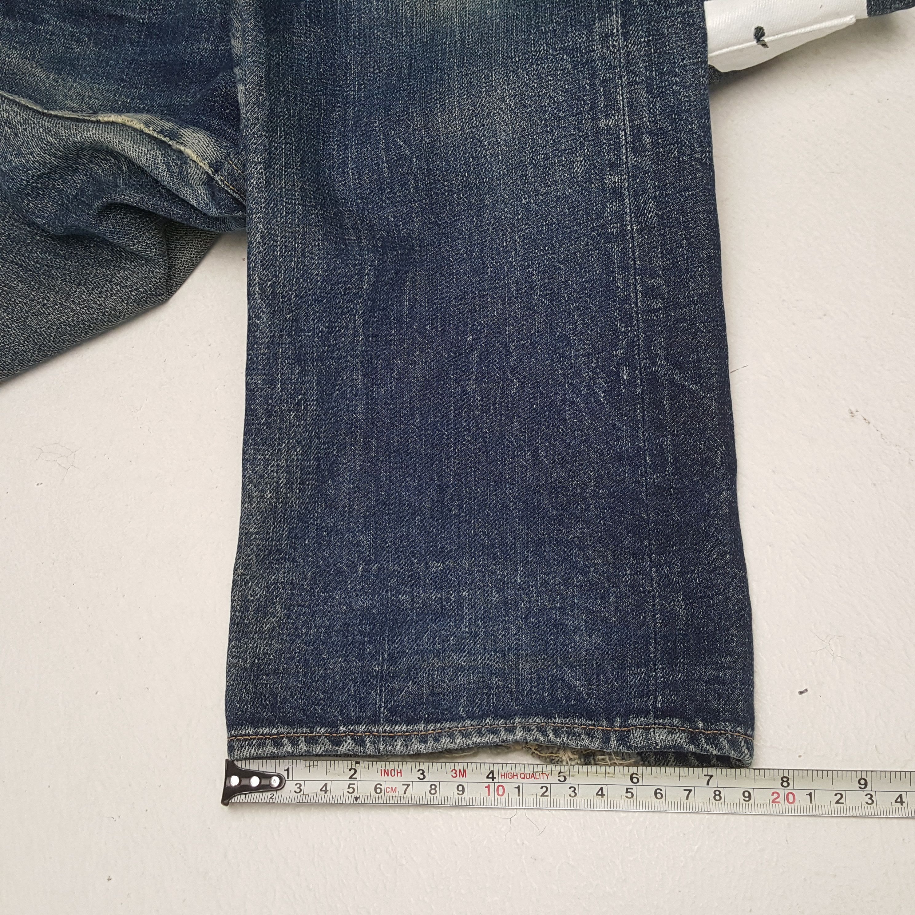 Hysteric Glamour × Japanese Brand × Vintage HYSTERIC GLAMOUR Japanese Brand Custom Art Jeans Size US 27 - 11 Thumbnail