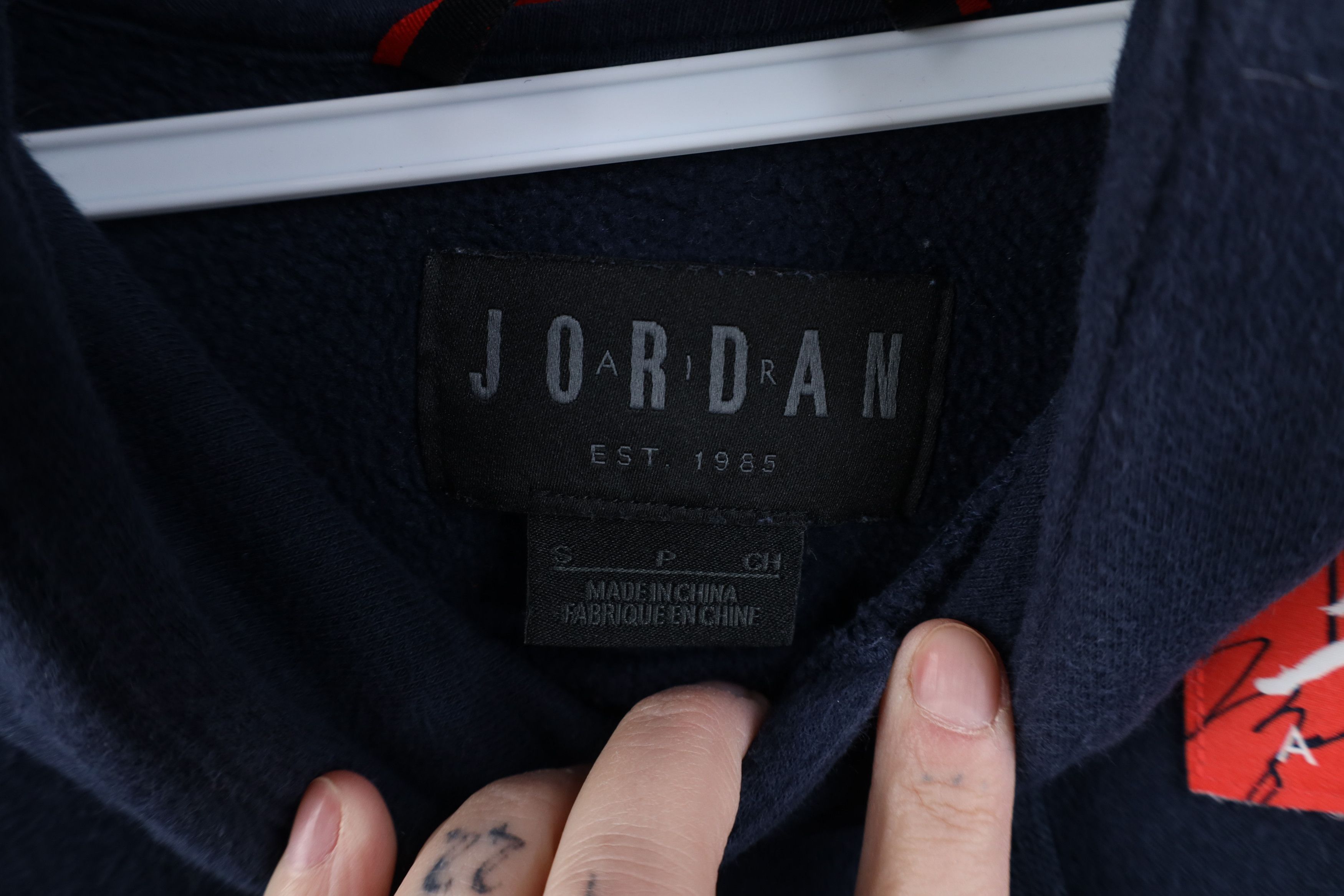 Nike Nike Air Jordan Legacy Tinker Hatfield Hoodie Sweatshirt Size US S / EU 44-46 / 1 - 12 Thumbnail