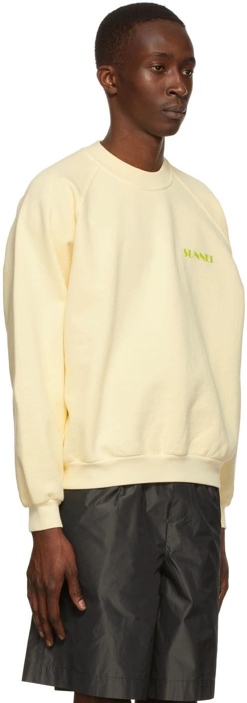 Sunnei o1mle0524 Sweater in Yellow Size US XL / EU 56 / 4 - 3 Thumbnail