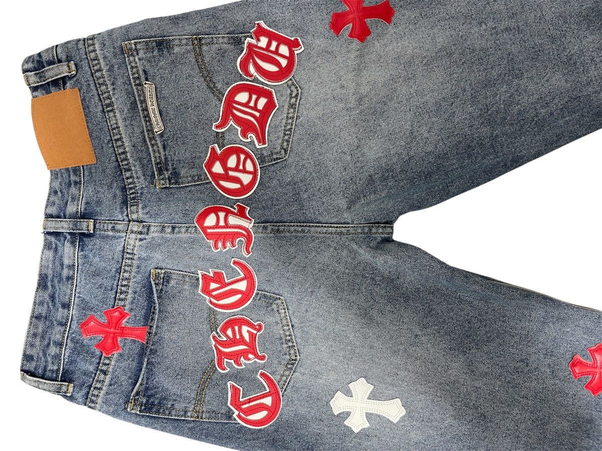 Ralph Lauren Ralph Lauren with CHROME HEARTS Patchwork Size US 30 / EU 46 - 4 Thumbnail